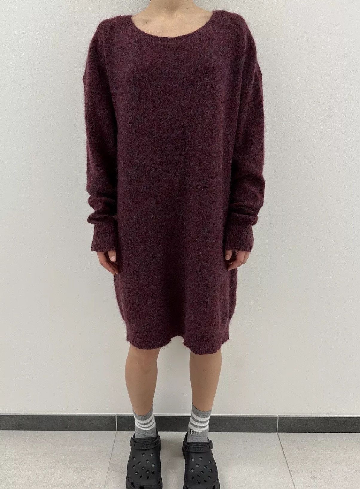 Acne Studios ACNE Wham Mohair Knit Wool Blend Sweater Dress Size S Size S / US 4 / IT 40 - 2 Thumbnail