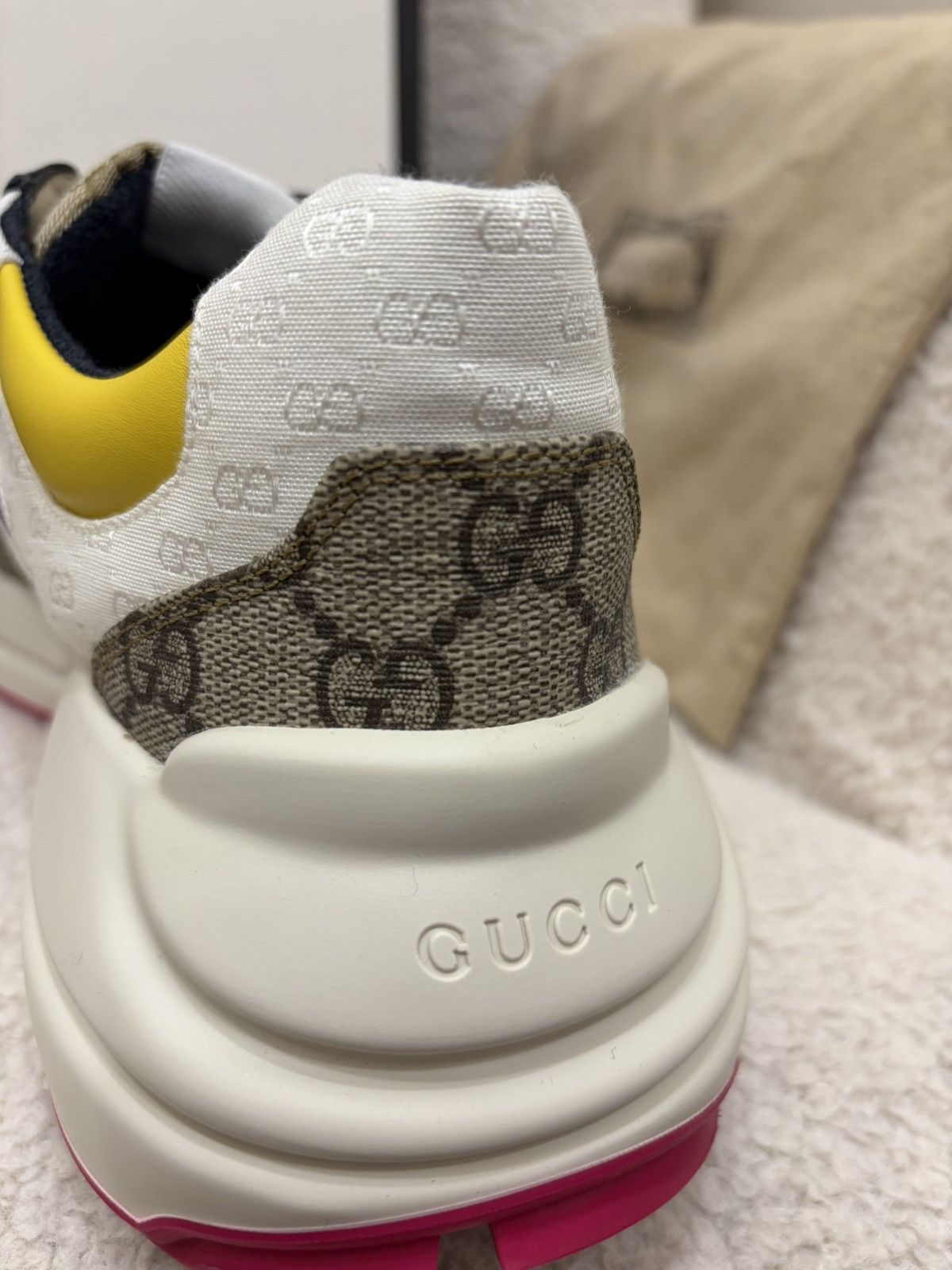 Gucci Gucci Men’s Sneakers Size US 8.5 / EU 41-42 - 16 Thumbnail