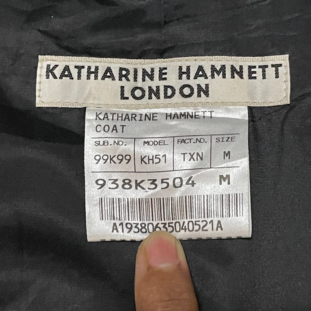 Katharine Hamnett London Katharine Hamnett London Coat with Belt Size US M / EU 48-50 / 2 - 9 Thumbnail