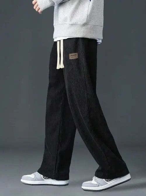 Japanese Brand corduroy Straight-Leg Pants Casual fit trousers Size US 32 / EU 48 - 2 Thumbnail