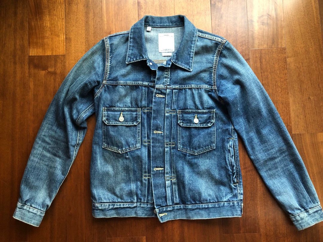Visvim visvim's classic 101 washed denim jacket Size US L / EU 52-54 / 3 - 1 Thumbnail