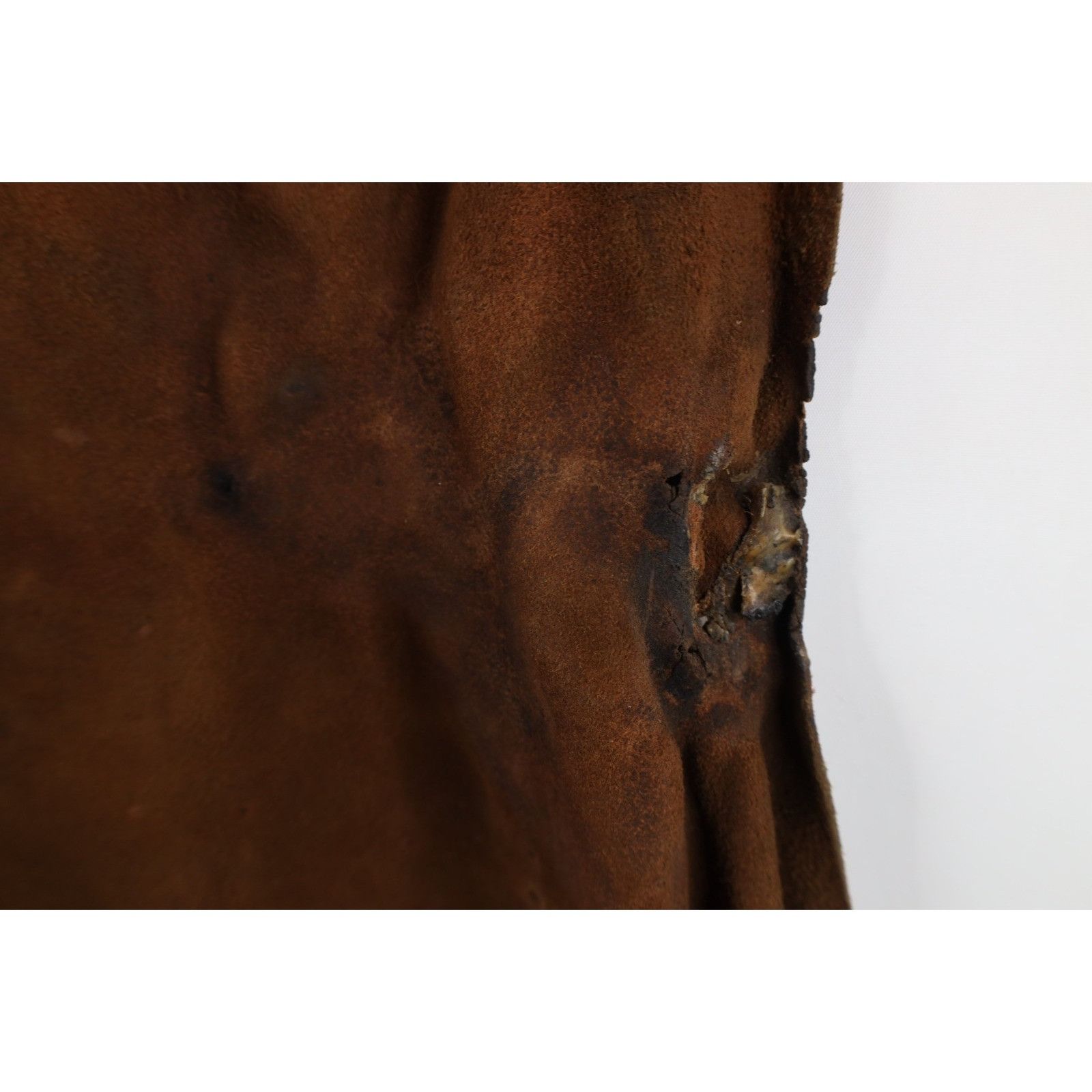 Vintage Vintage 70s Streetwear Distressed Suede Welders Apron Size US L / EU 52-54 / 3 - 13 Thumbnail