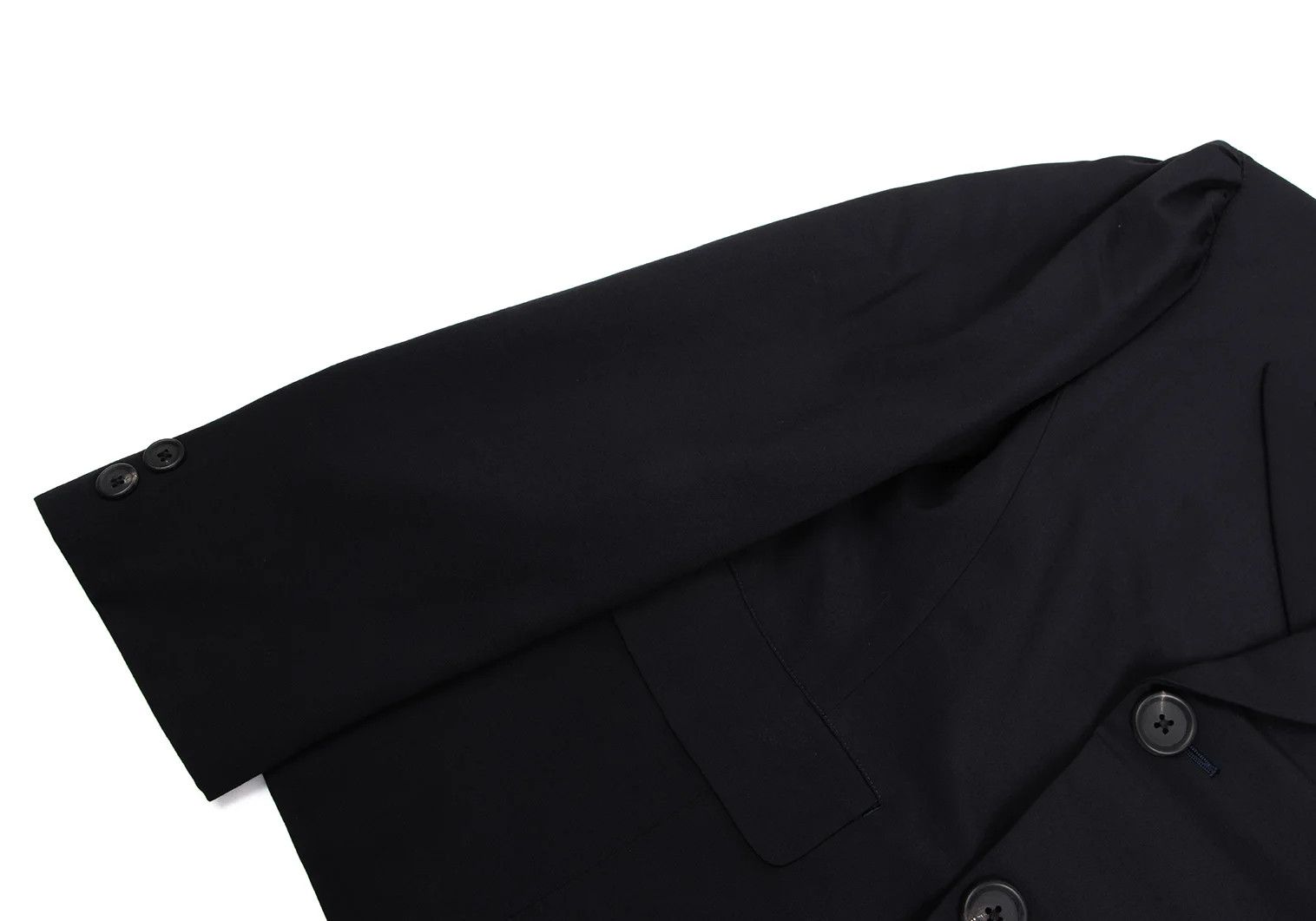 Yohji Yamamoto Yohji Yamamoto Wool Puff Sleeve Jacket Size US M / EU 48-50 / 2 - 7 Thumbnail