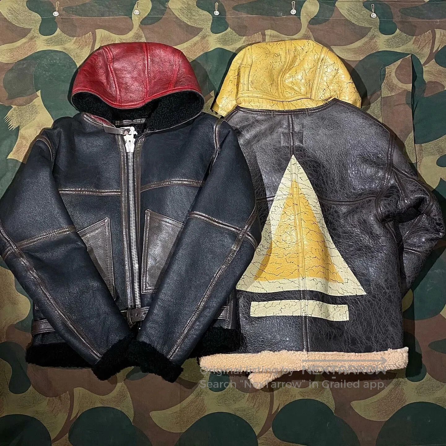 Nigel Cabourn Nigel Cabourn Authentic Dropzon Leather Jacket. Size US M / EU 48-50 / 2 - 1 Thumbnail