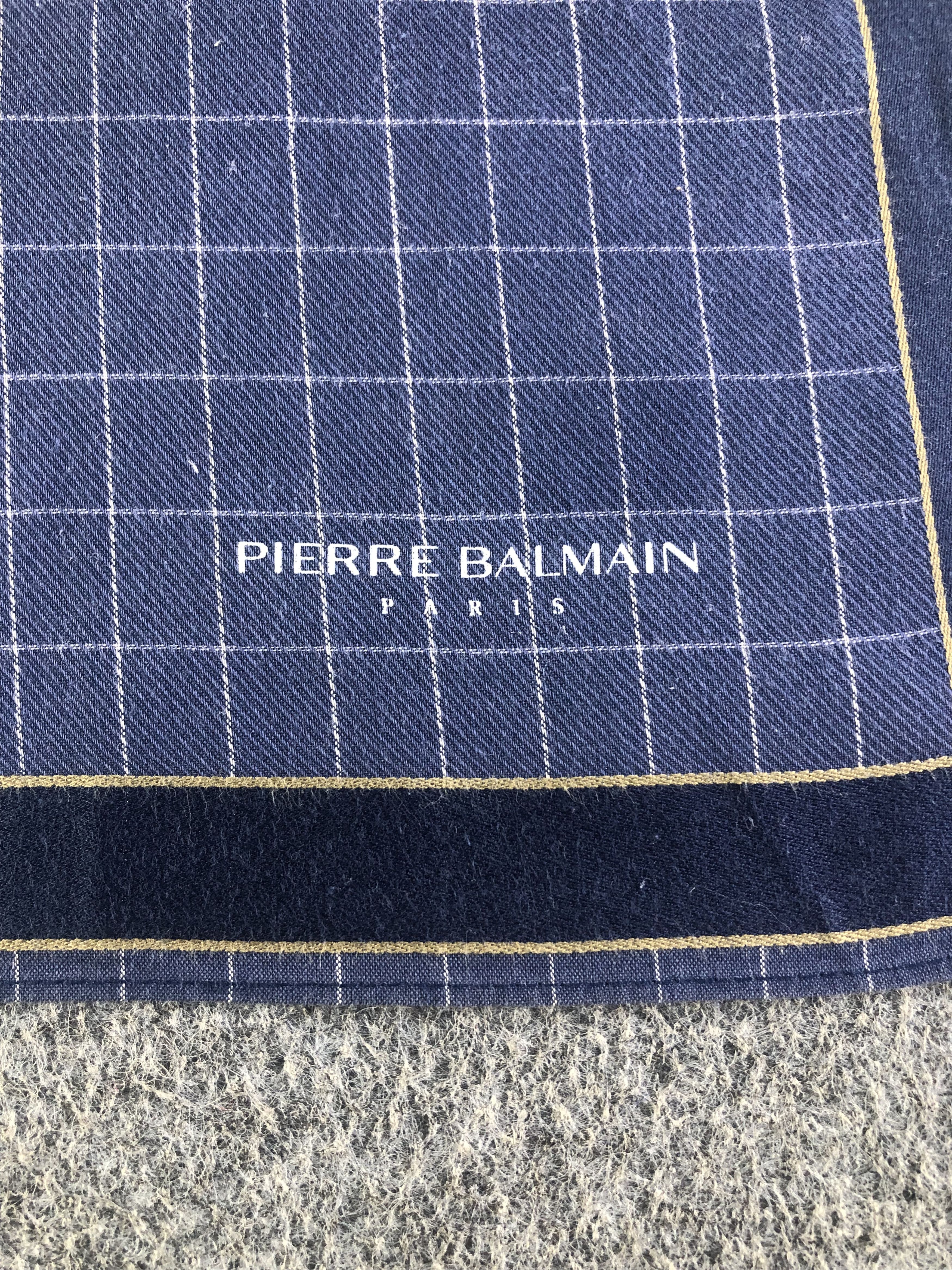 Pierre Balmain Pierre Balmain Handkerchief / Bandana / Neckerchief C497 Size ONE SIZE - 5 Thumbnail
