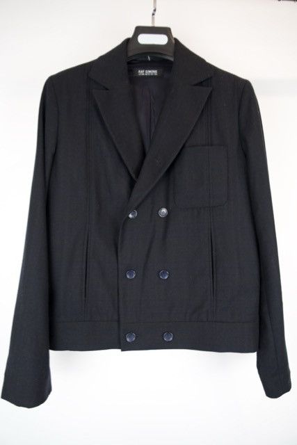 Raf Simons Double breasted blazer Size 50S - 1 Thumbnail