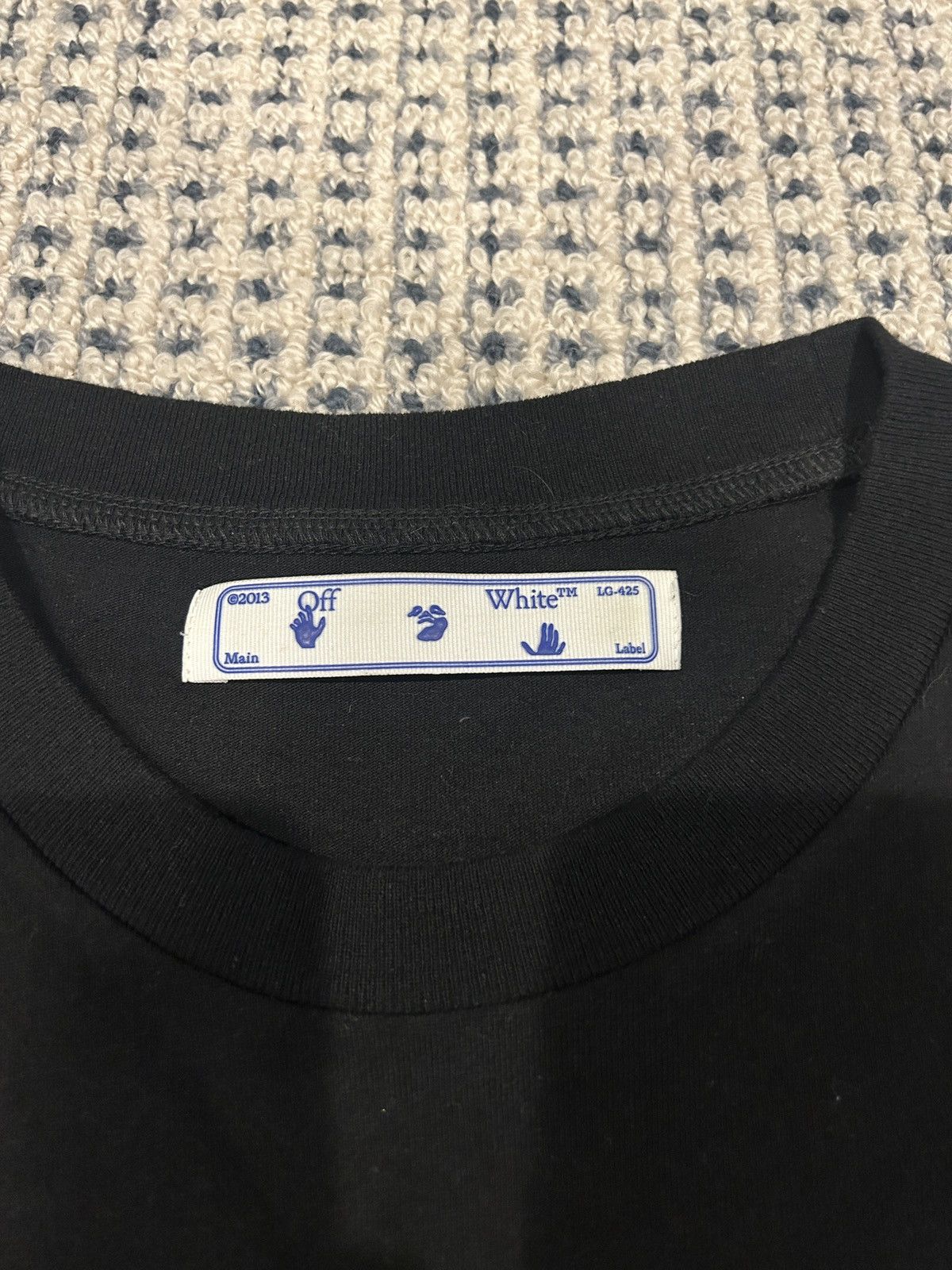 Off-White Off-White Handshake Tee Size US M / EU 48-50 / 2 - 3 Thumbnail