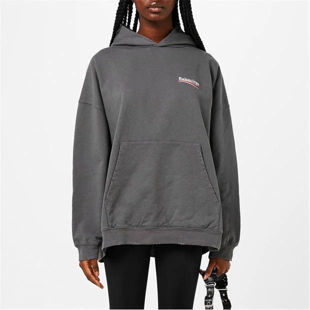 Balenciaga o1g2r1mq0924 Hoodies in Grey Size XS / US 0-2 / IT 36-38 - 3 Thumbnail