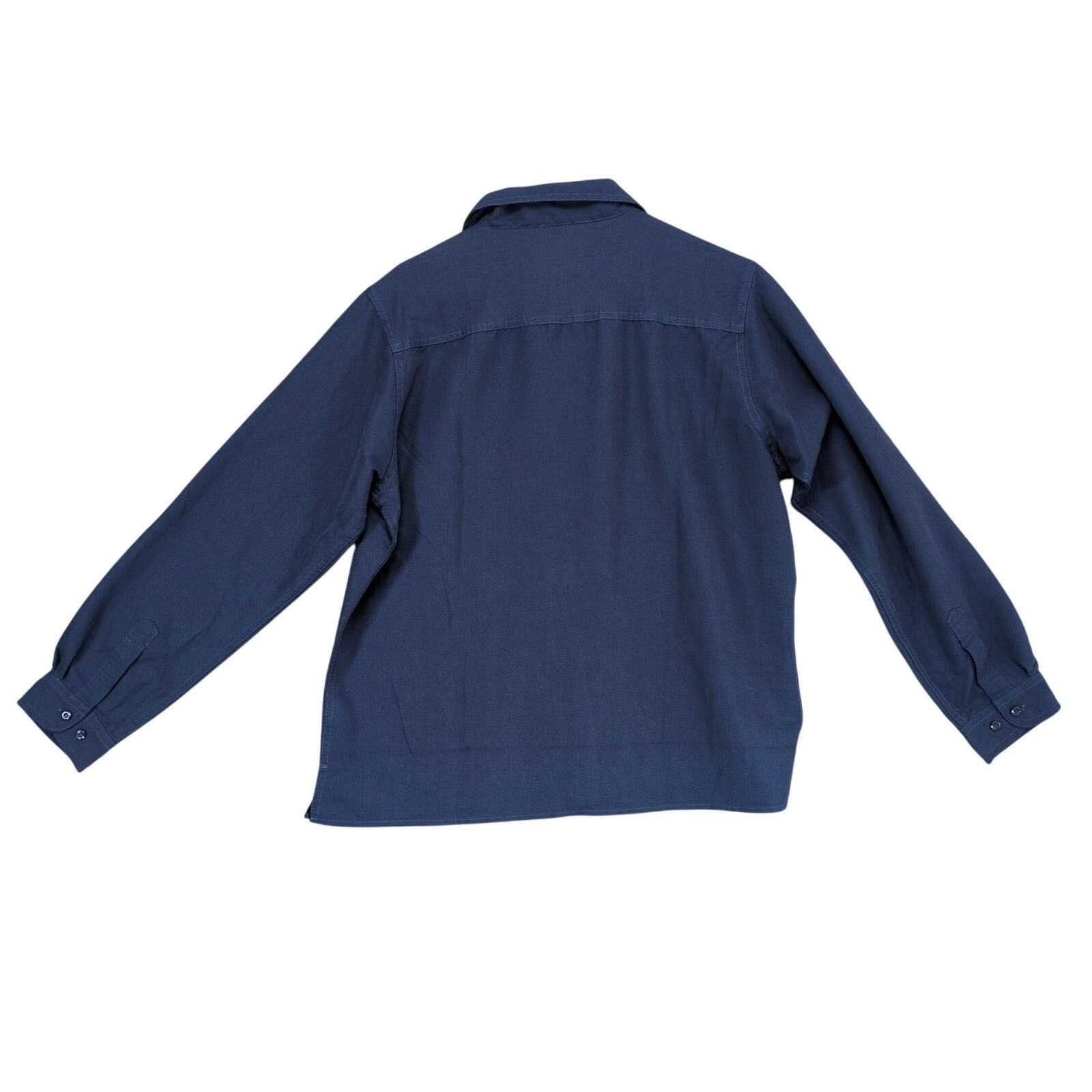 Vintage Vtg Rivers End Trading Co Women's XL Navy Button Front Shirt Size XL / US 12-14 / IT 48-50 - 3 Thumbnail
