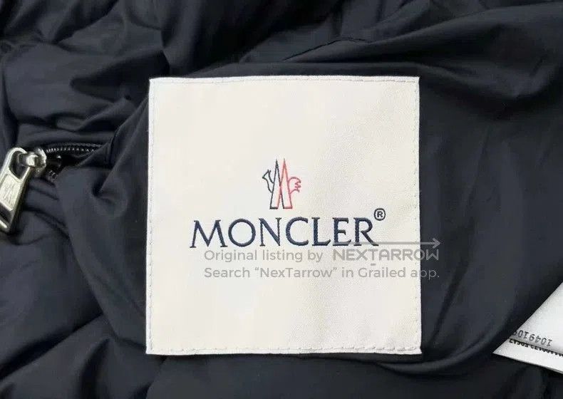Moncler Moncler Two-Tone Wool Down Jacket. Size US L / EU 52-54 / 3 - 4 Thumbnail