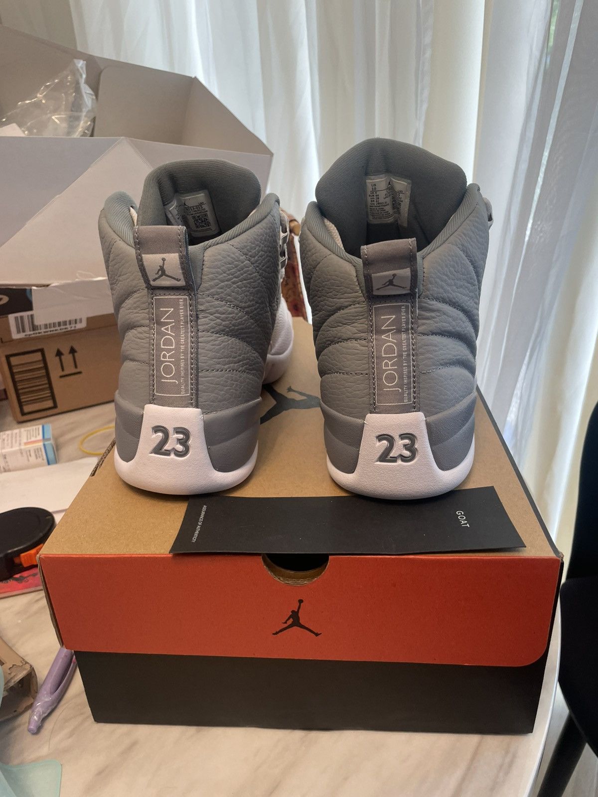 Jordan Brand Air jordan 12 Retro stealth Size US 10 / EU 43 - 4 Thumbnail