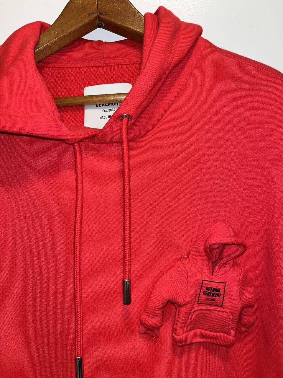 Opening Ceremony Mini Toy Hoodie Pullover Red Oversized Size US M / EU 48-50 / 2 - 3 Thumbnail