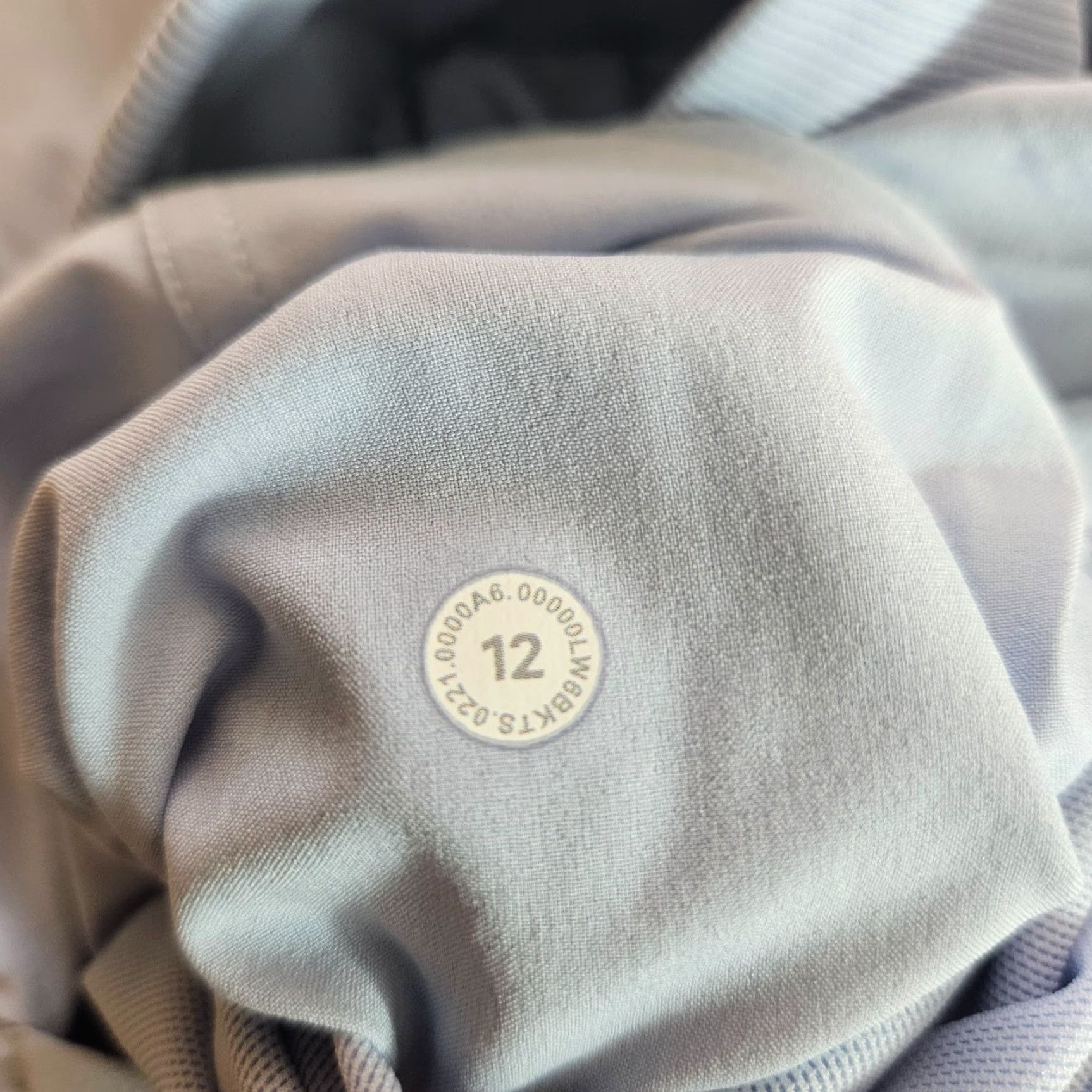 Lululemon Lululemon Womens Beyond The Studio Crop Pants Sz 12 Blue High Rise Drawstring Cropped Activewear Pants Women 12 Blue Athleisure Size 34" / US 12 / IT 48 - 7 Thumbnail