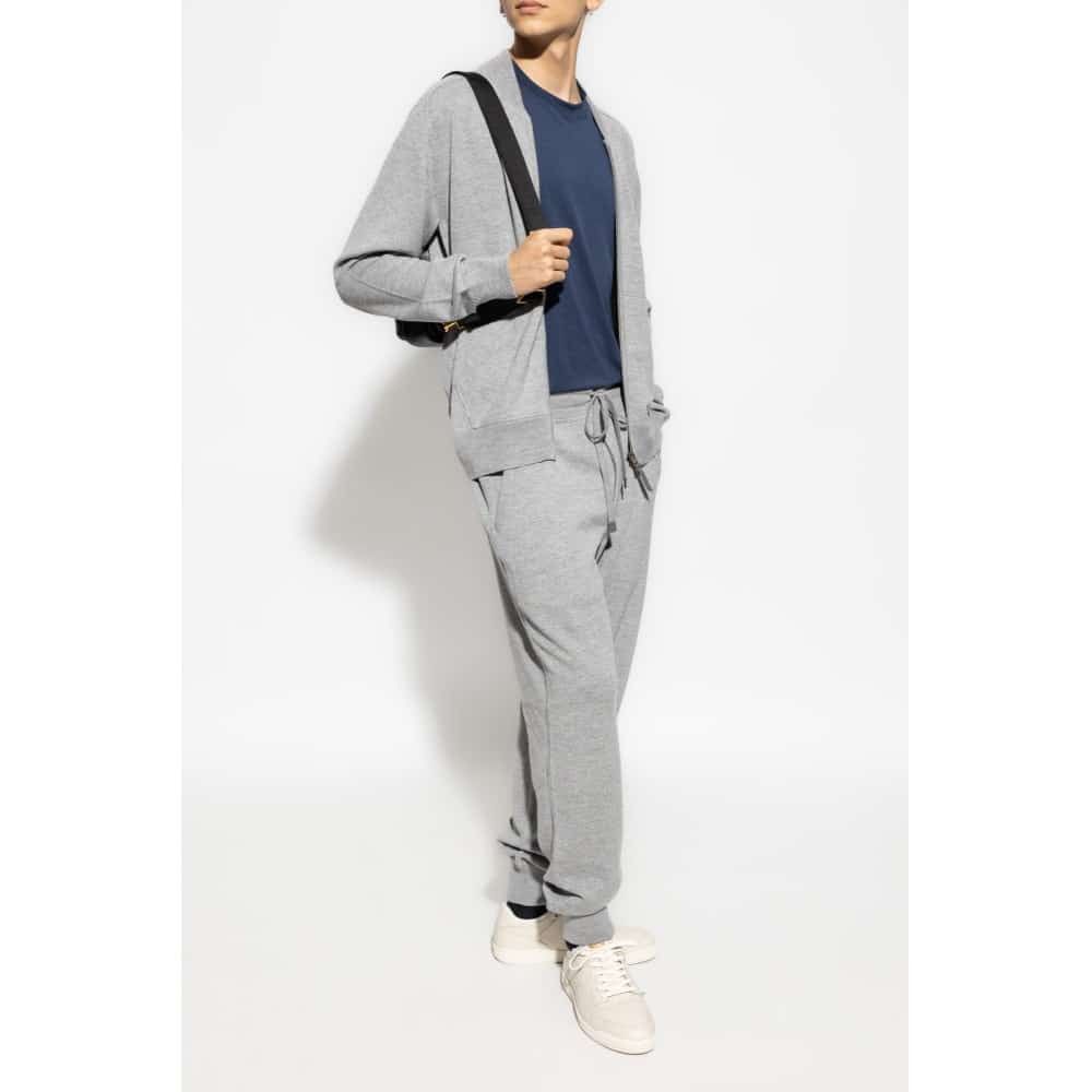 Tom Ford o1loc1c1225 KAL009 Cashmere Merino Sweatpants & Joggers Size US 40 / EU 56 - 2 Thumbnail