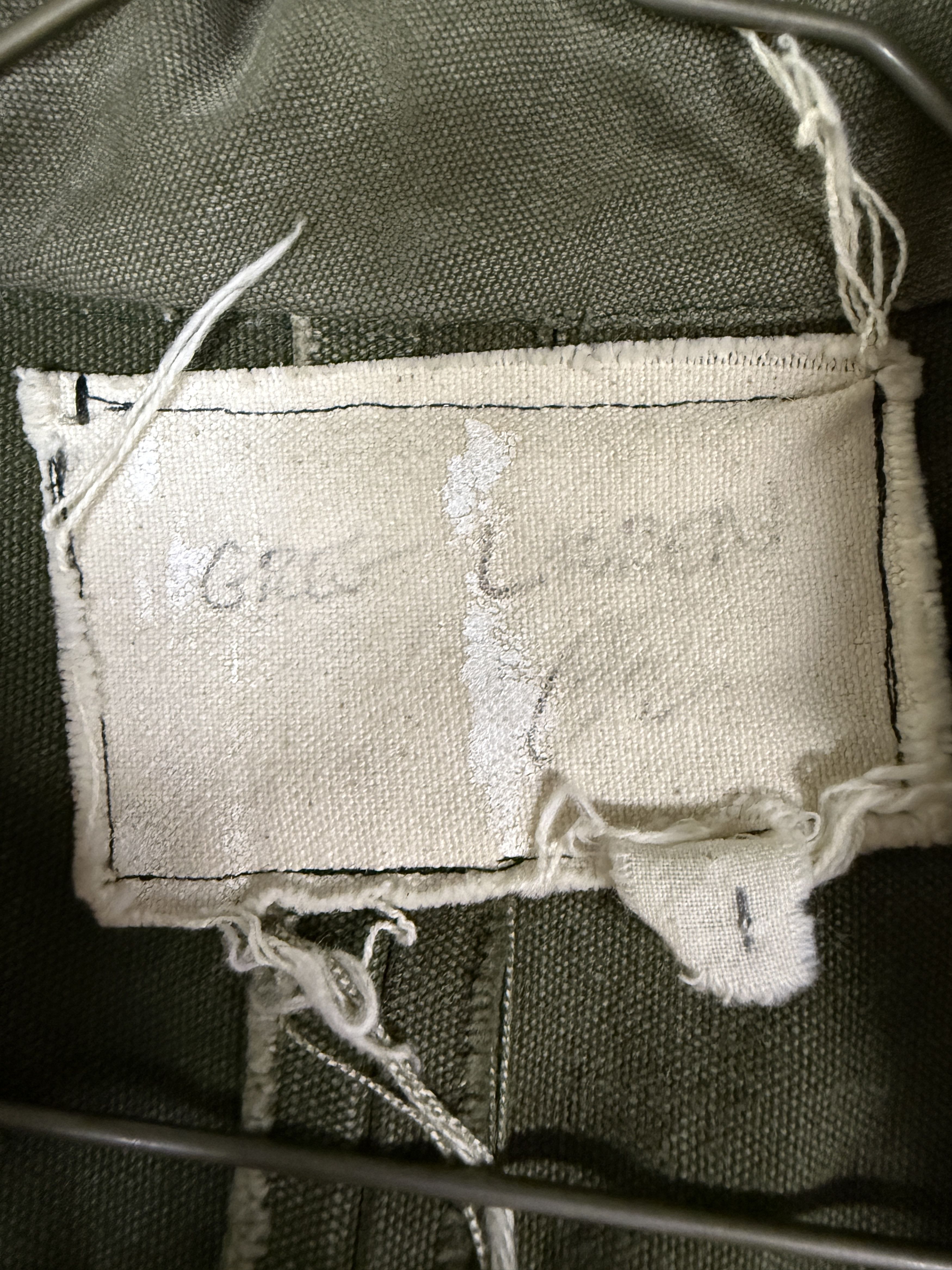 Greg Lauren Greg Lauren AW11 Vest-Back Duffle Bag Jacket Size US S / EU 44-46 / 1 - 3 Thumbnail