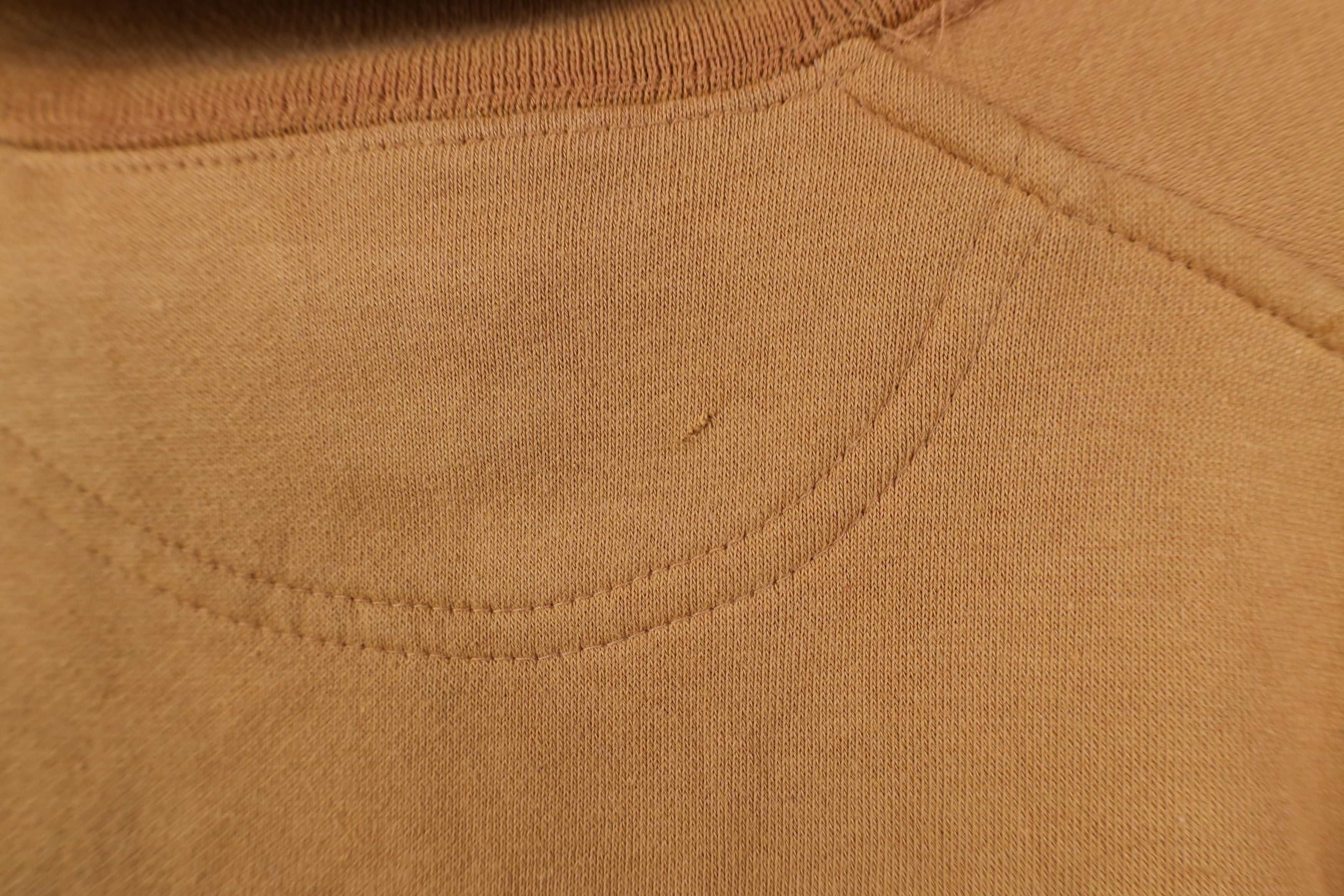 Gap Vintage 90s Gap Golden Harvest Turtleneck Sweatshirt Gold Size L / US 10 / IT 46 - 12 Thumbnail