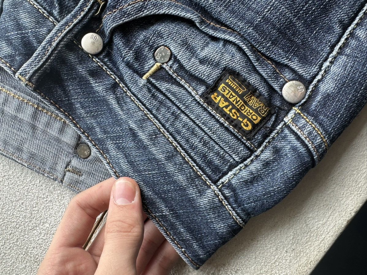 G-Star VNTG🚨G STAR RAW Jeans Low Rise Washed Distressed Denim y2k Size 30" / US 8 / IT 44 - 5 Thumbnail