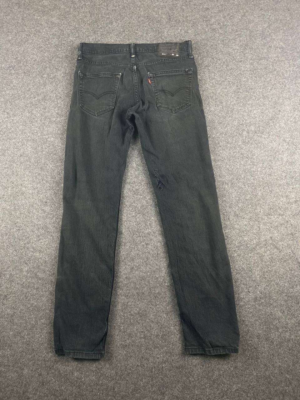 Levi's levis 511 slim distressed denim Size US 32 / EU 48 - 3 Thumbnail