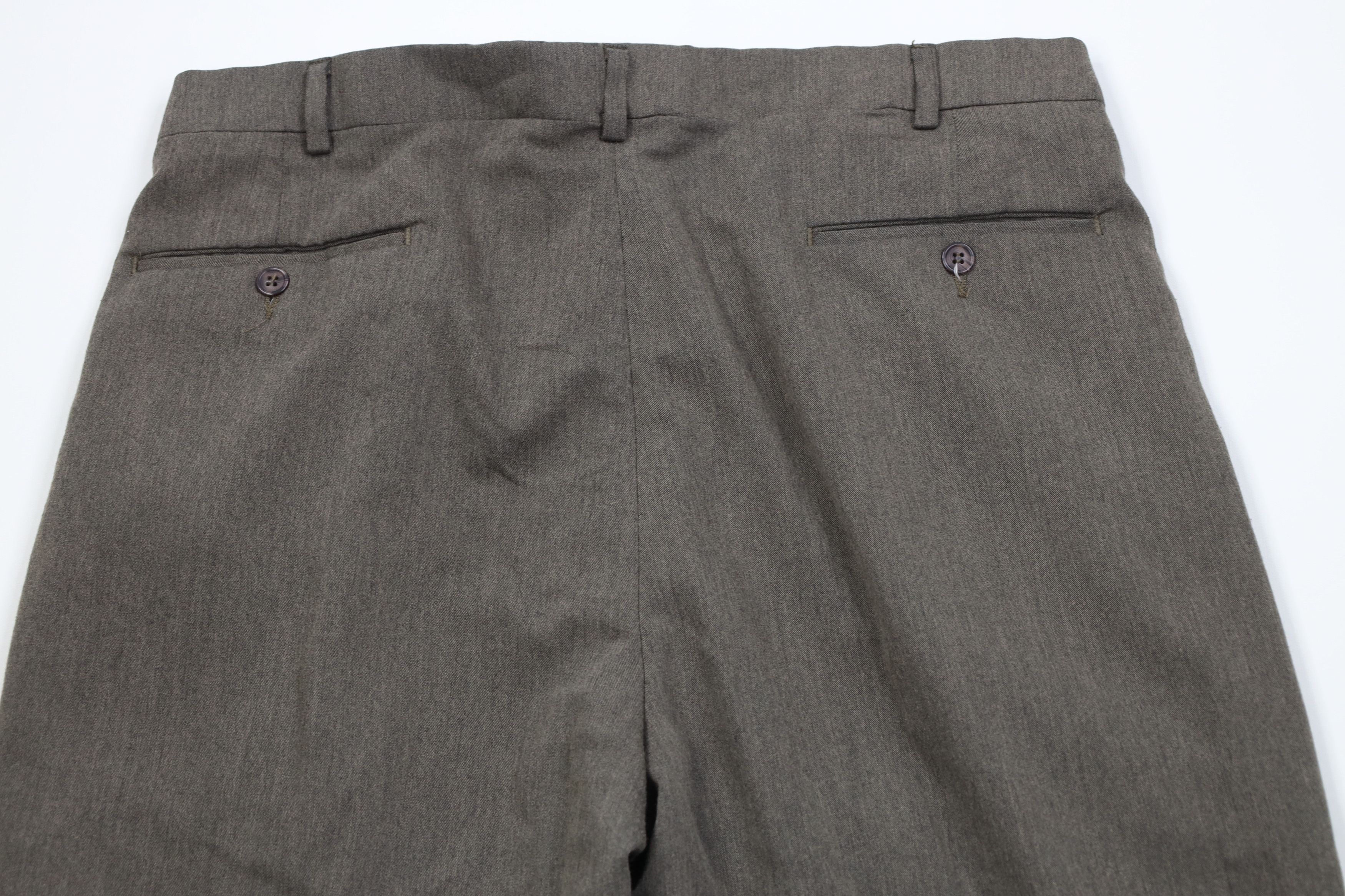 Vintage Vintage 90s Streetwear Rayon Gabardine Wide Leg Chino Pants Size US 36 / EU 52 - 11 Thumbnail
