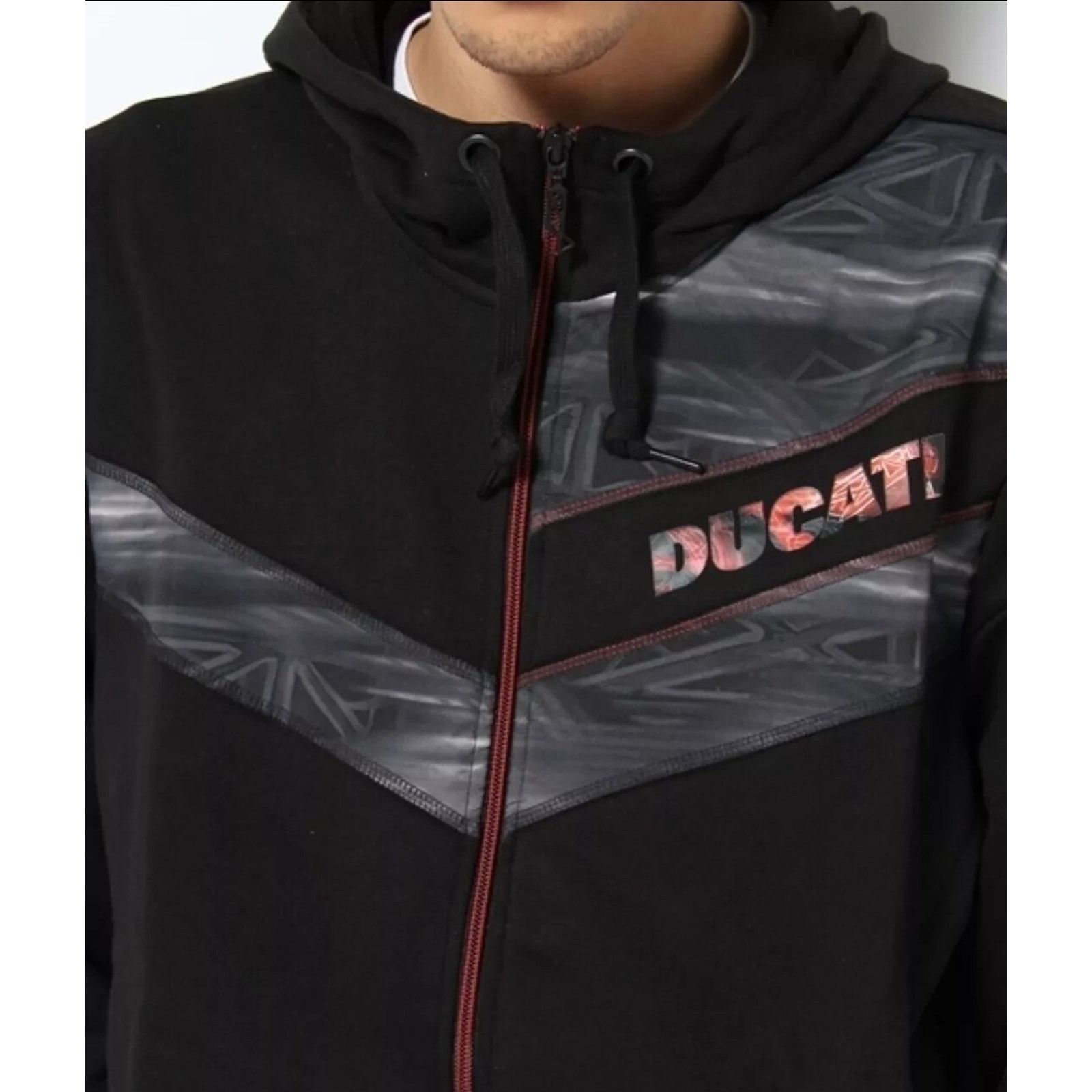 Puma PUMA x DUCATI Full Zip Hoodie Motorcycle Jacket Sweatshirt L Size US L / EU 52-54 / 3 - 12 Thumbnail