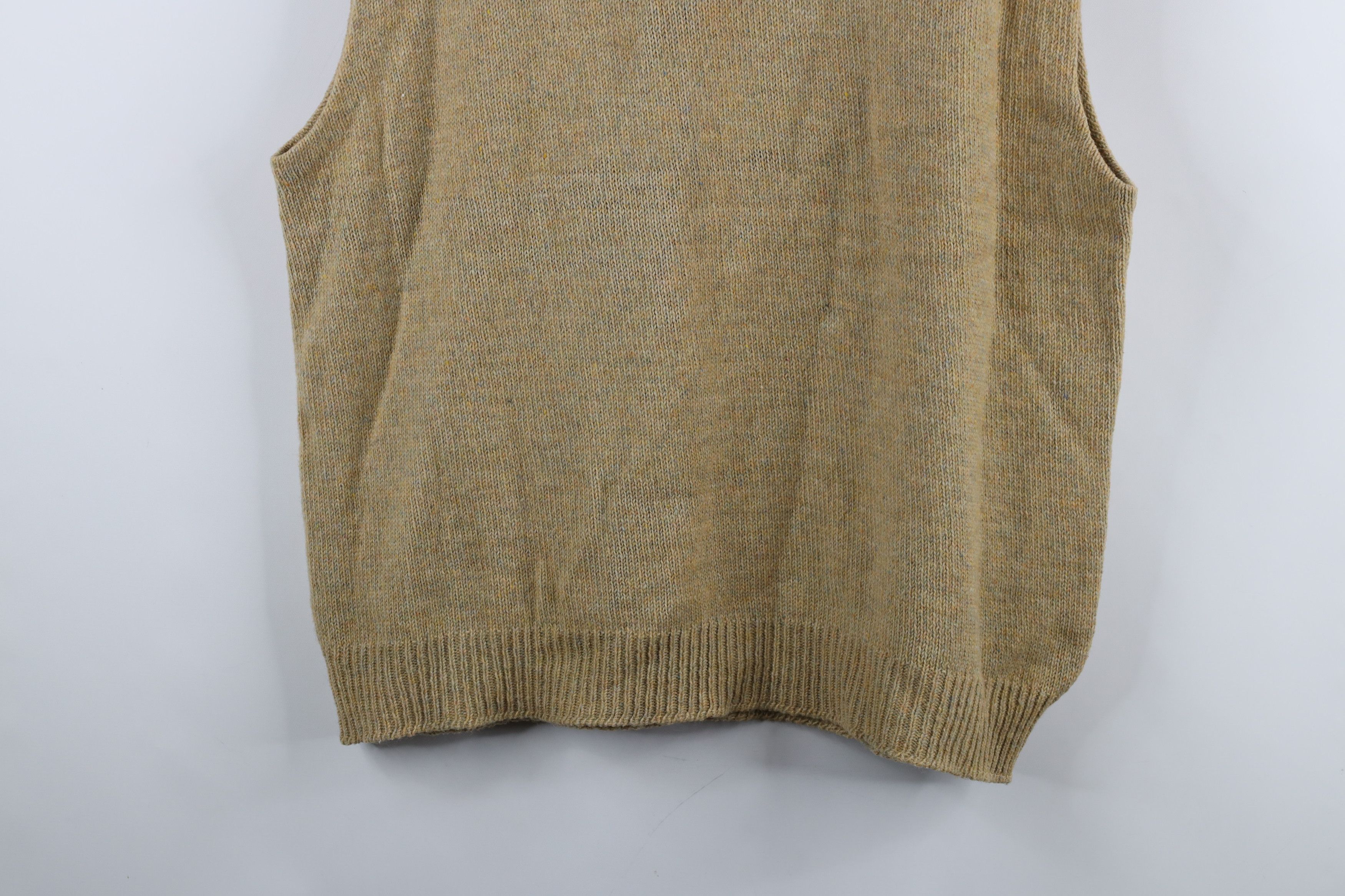 Vintage Vintage 50s 60s Streetwear Rainbow Fleck Knit Sweater Vest Size US XL / EU 56 / 4 - 7 Thumbnail