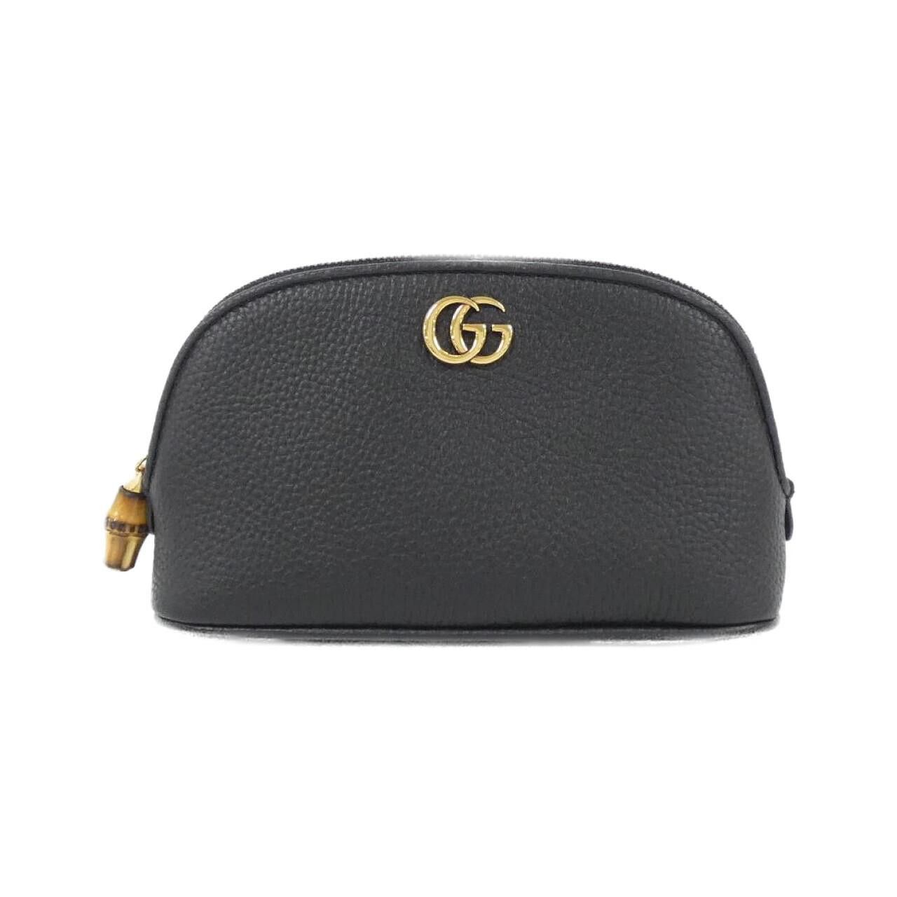 Gucci Gucci Gucci GG Marmont Leather Pouch Leather Other 772783AABXM DUTY FREE for USA Size ONE SIZE - 1 Thumbnail