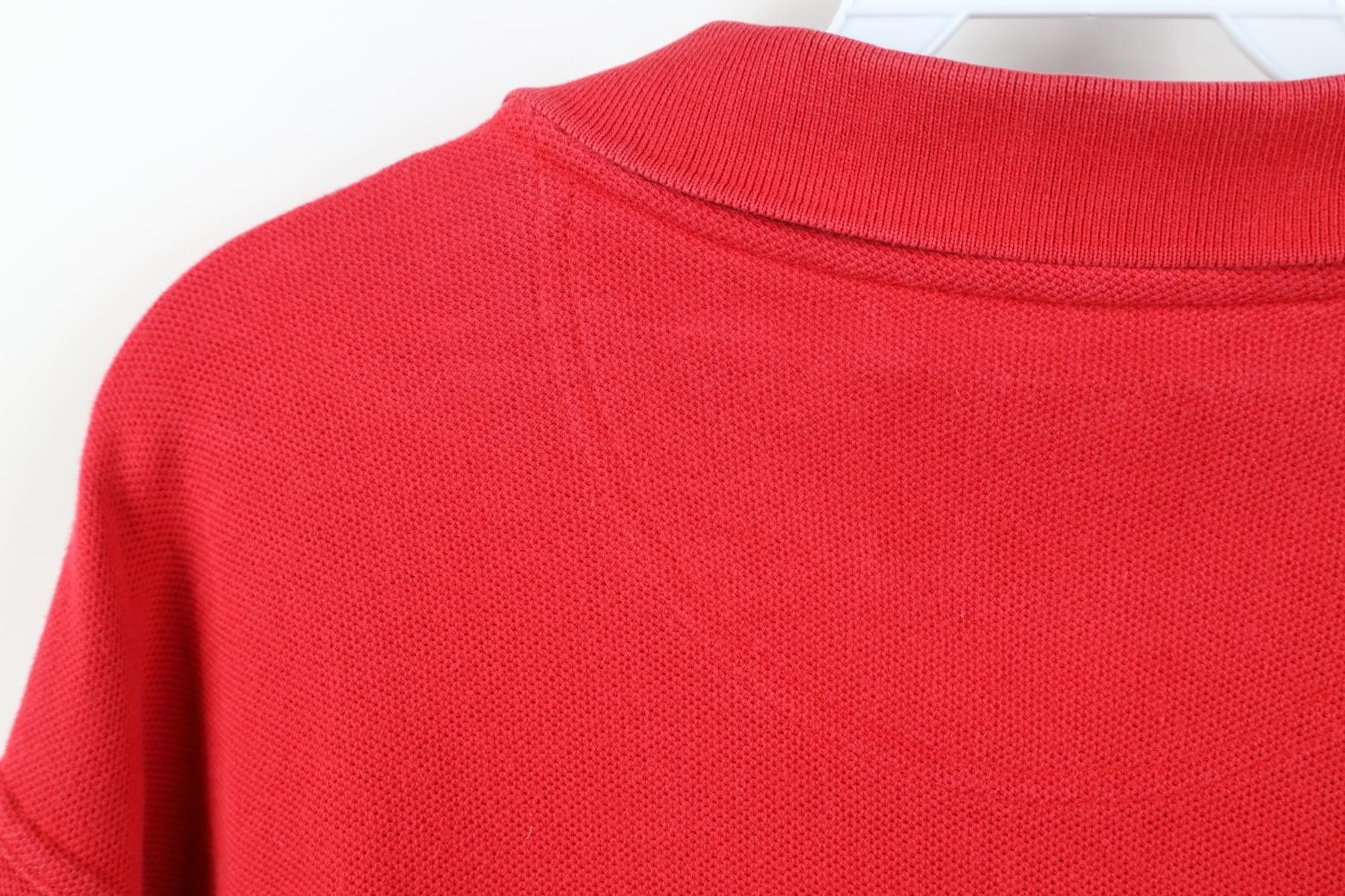 Starter Vintage 90s Starter Detroit Red Wings Hockey Golf Polo Shirt Size US L / EU 52-54 / 3 - 12 Thumbnail
