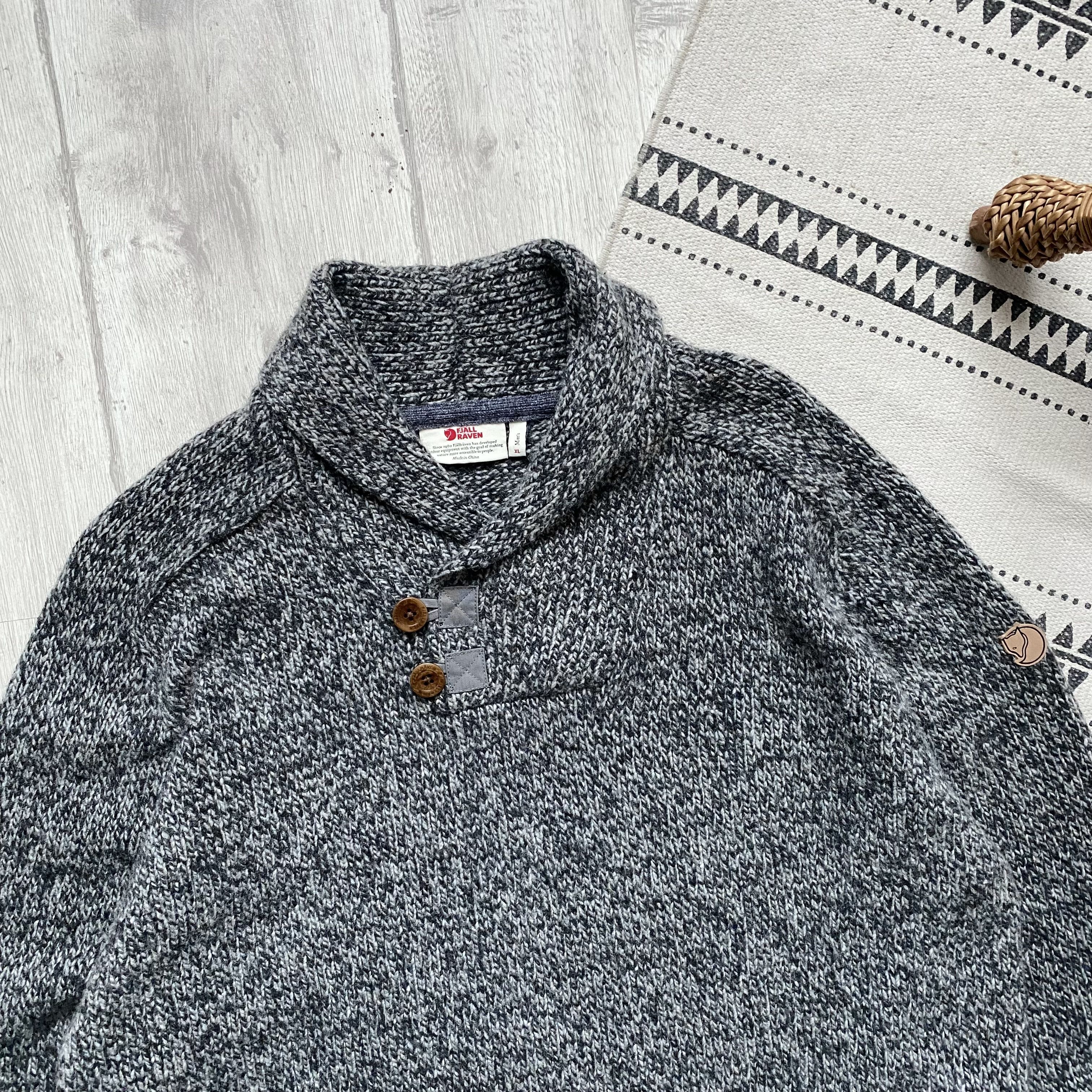 Fjallraven Cozy Fjallraven Wool Heavy Sweater Mens outoor Y2K Size US XL / EU 56 / 4 - 2 Thumbnail