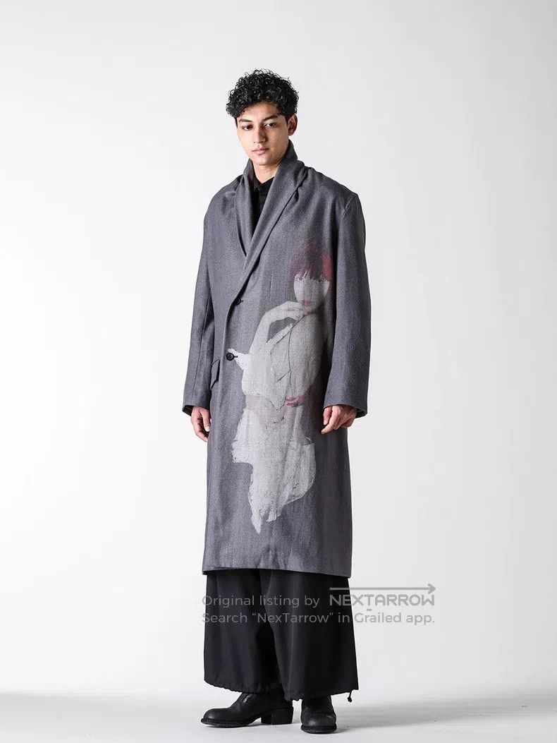 Yohji Yamamoto Yohji Yamamoto 24AW Green Fruit Neck Parka Size US M / EU 48-50 / 2 - 2 Thumbnail