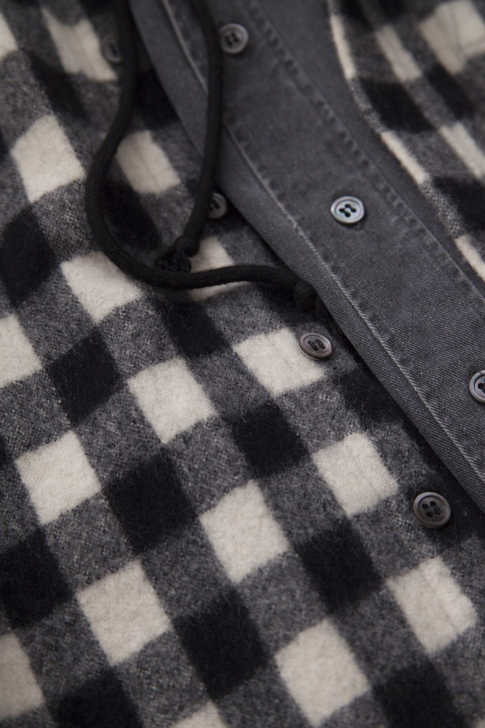 Raf Simons AW04 double layered plaid shirt Size US M / EU 48-50 / 2 - 5 Thumbnail