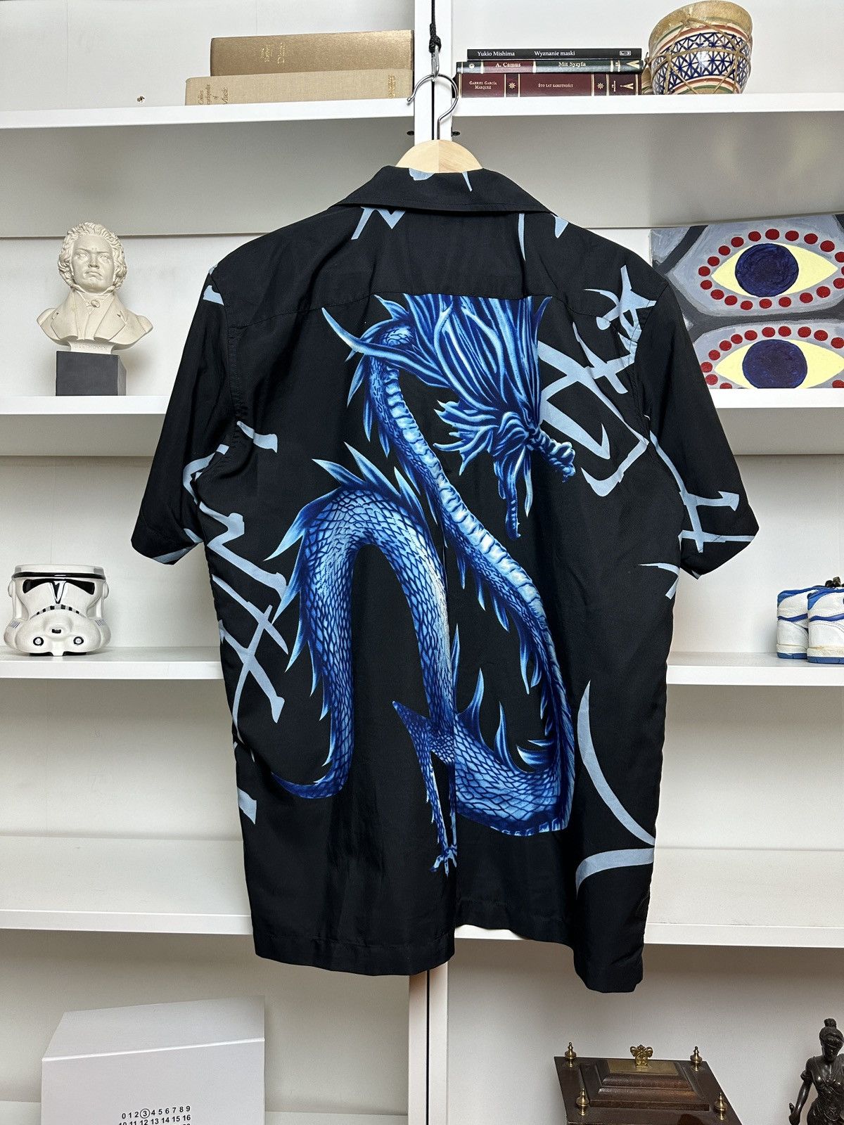 Other Vintage all over print shortsleeve dragon shirt Size US L / EU 52-54 / 3 - 6 Thumbnail