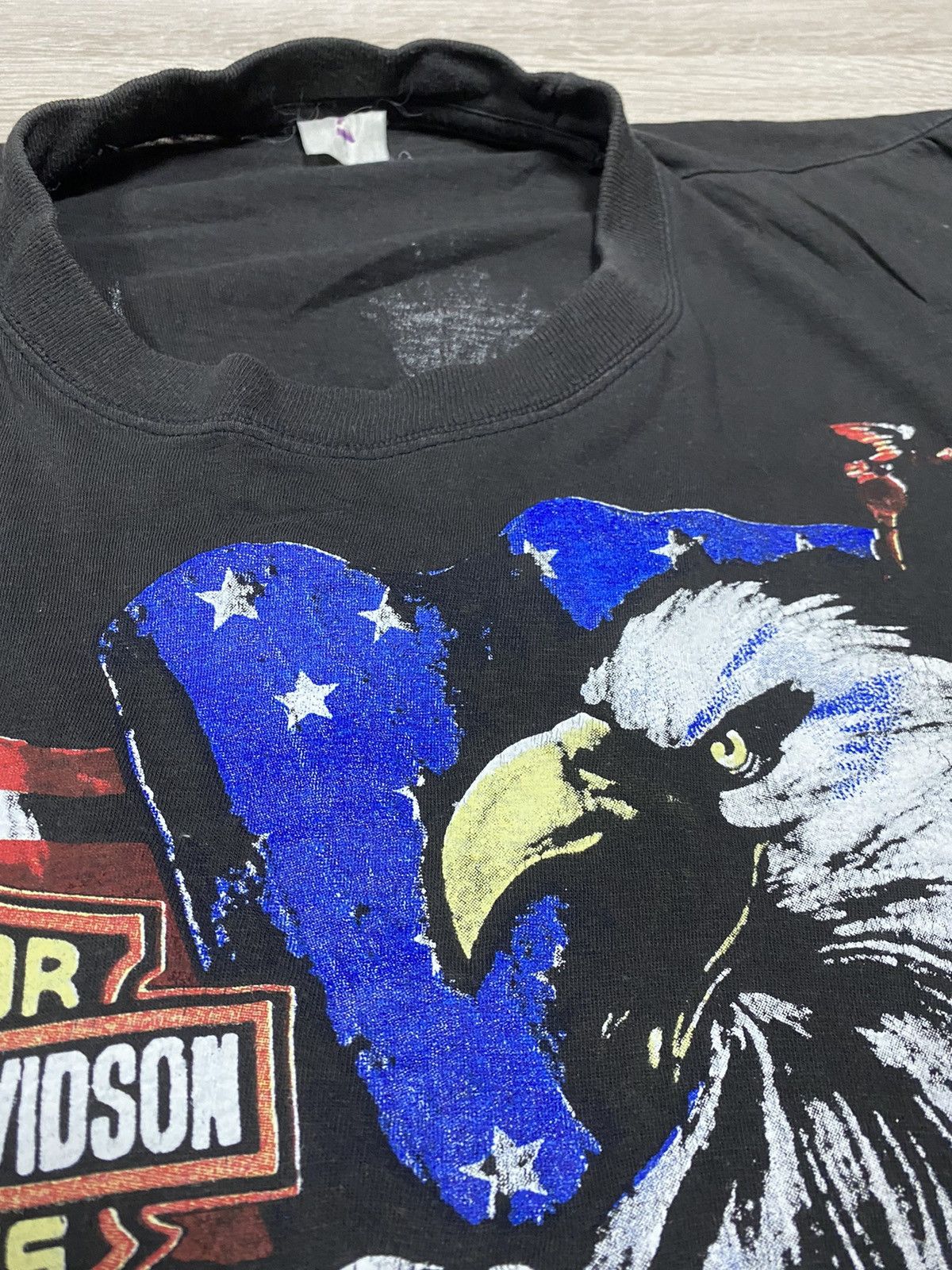 Harley Davidson Vintage 1990 Harley Davidson Born To Be Wild size L Size US L / EU 52-54 / 3 - 4 Thumbnail