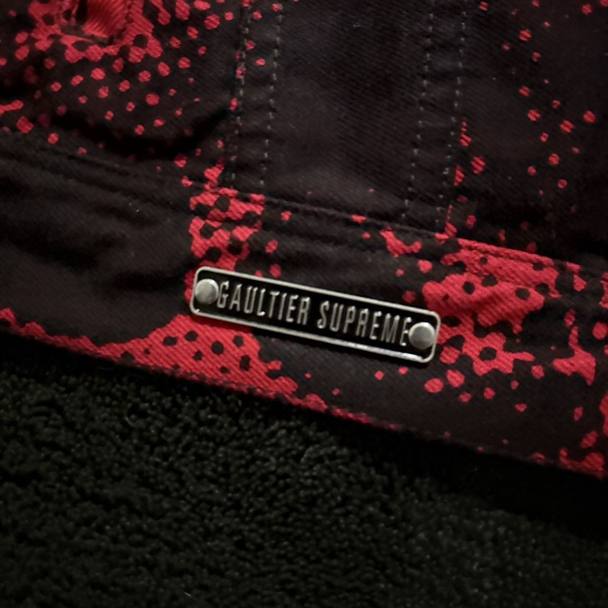 Jean Paul Gaultier × Supreme SS19 - “Fuck Racism” Denim Jacket Size US L / EU 52-54 / 3 - 3 Thumbnail