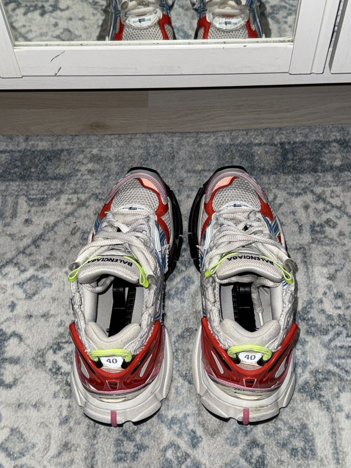 Balenciaga Balenciaga Runner Multicolour Size US 7 / EU 40 - 4 Thumbnail