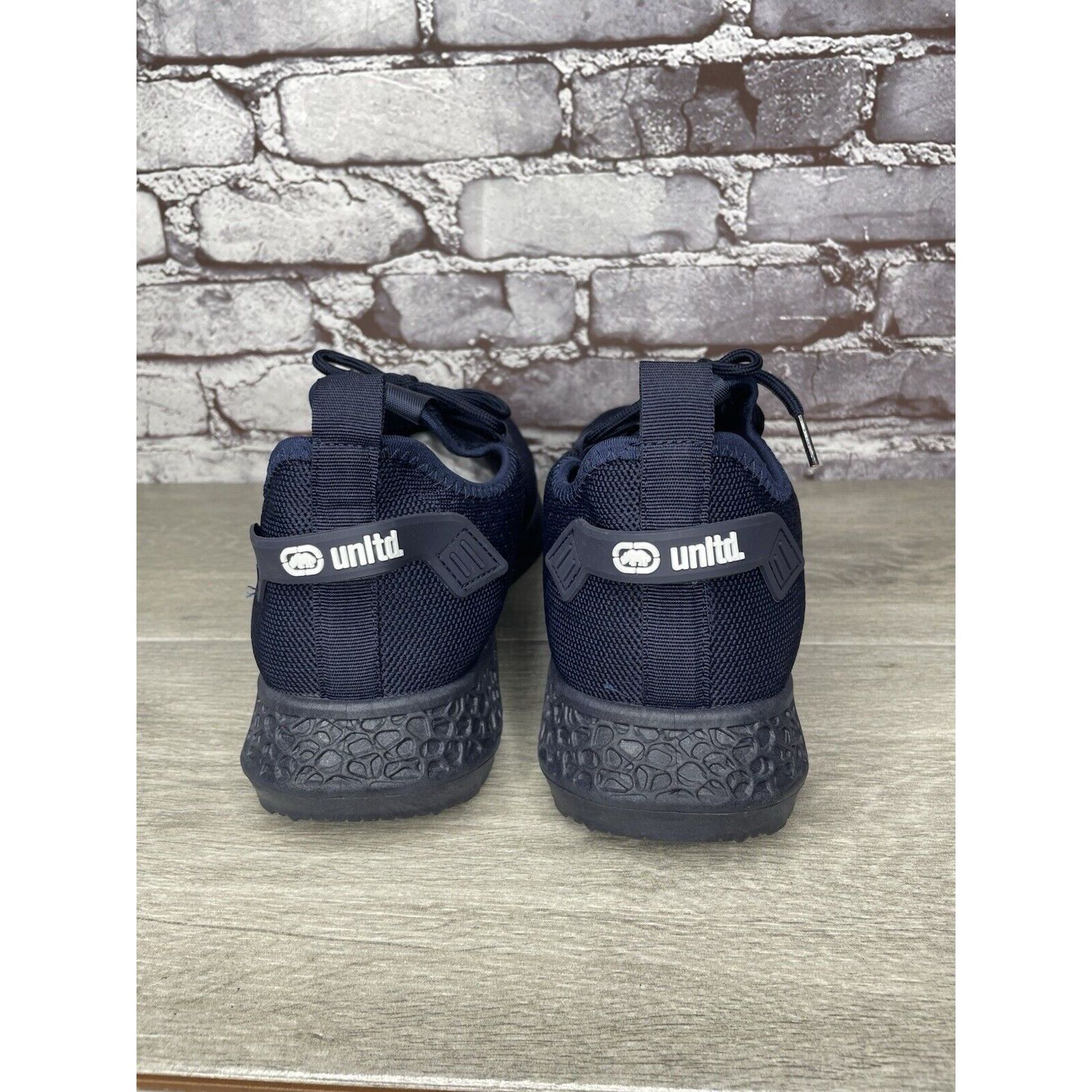 Ecko Unltd. Ecko Unltd Navy Blue Textile Fabric Lace Up Athletic Sneaker Size US 12 / EU 45 - 10 Thumbnail