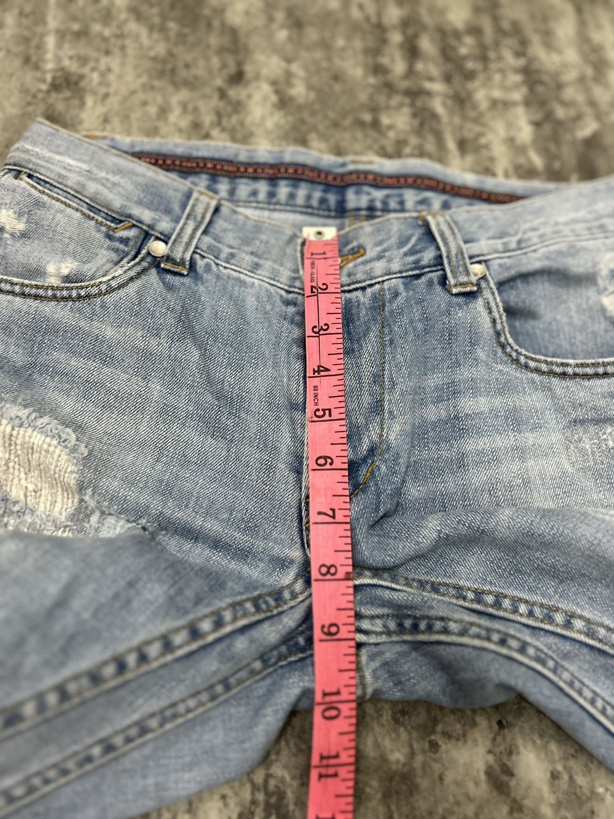 Hysteric Glamour × Japanese Brand Tokyo Aoyama Japan Distressed Jeans Size US 31 - 18 Thumbnail