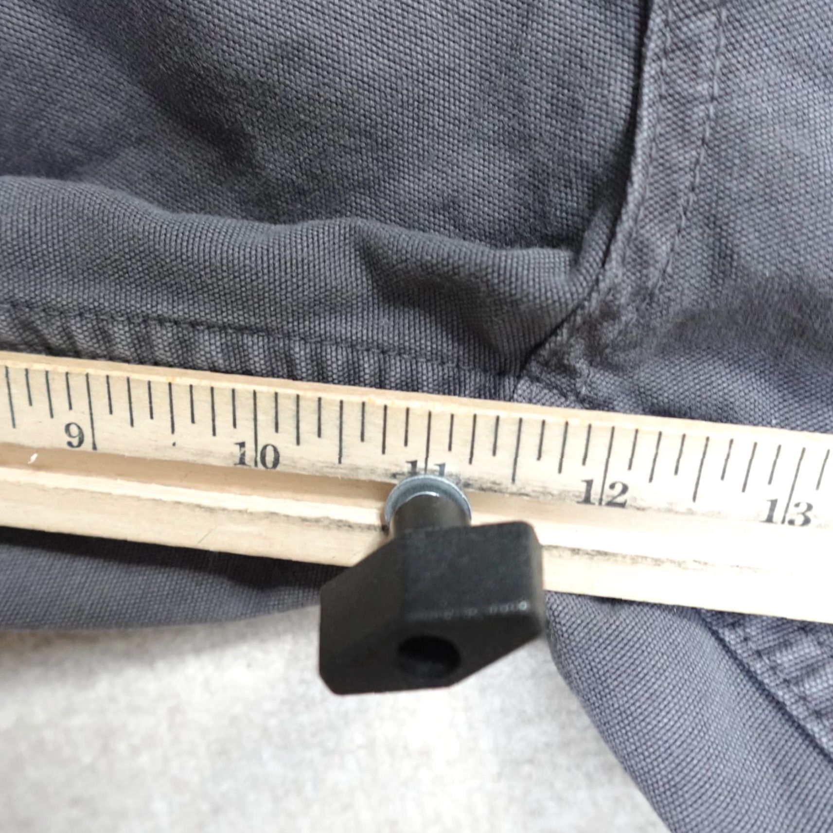 The North Face The North Face Mens Shorts XLT Gray Canvas 11" Cargo Cotton Shorts Size US 36 / EU 52 - 7 Thumbnail