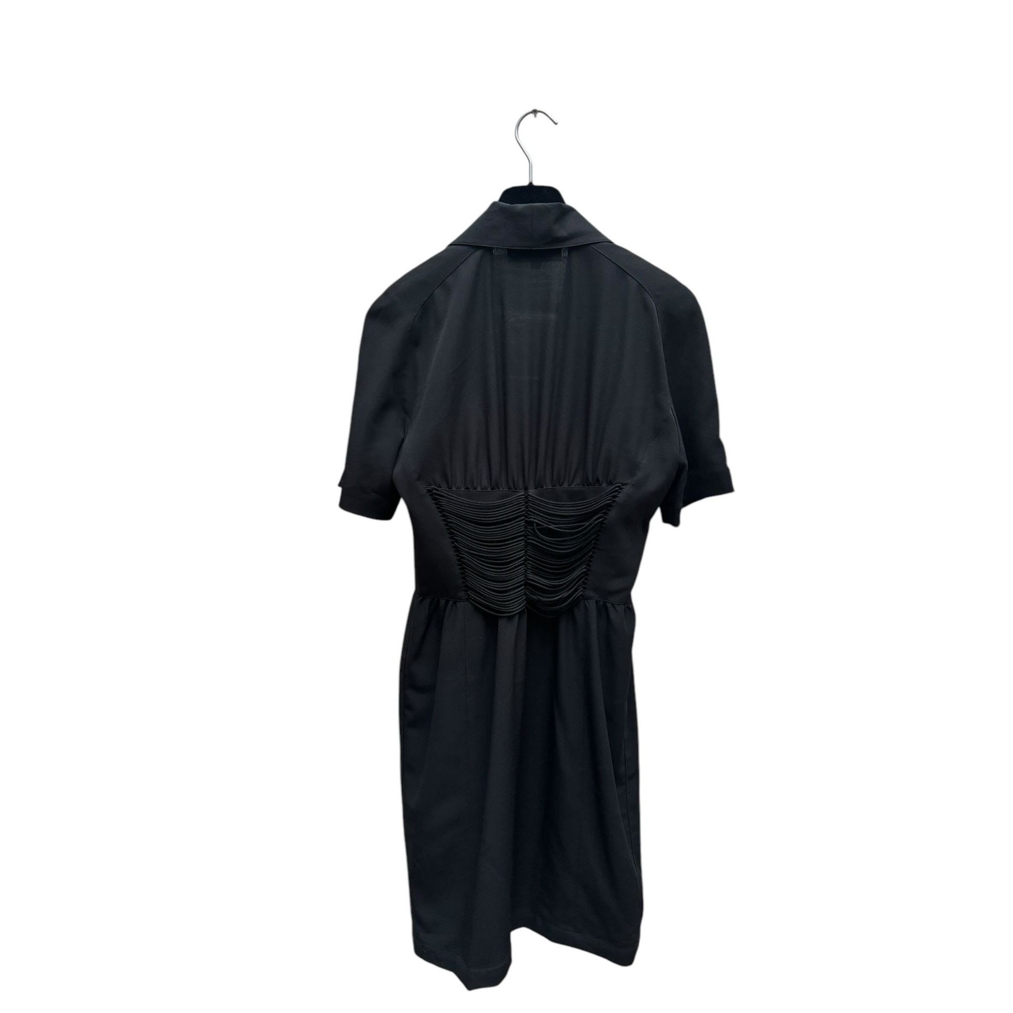 Thierry Mugler Vintage 1980s Black Dress Size M / US 6-8 / IT 42-44 - 5 Thumbnail
