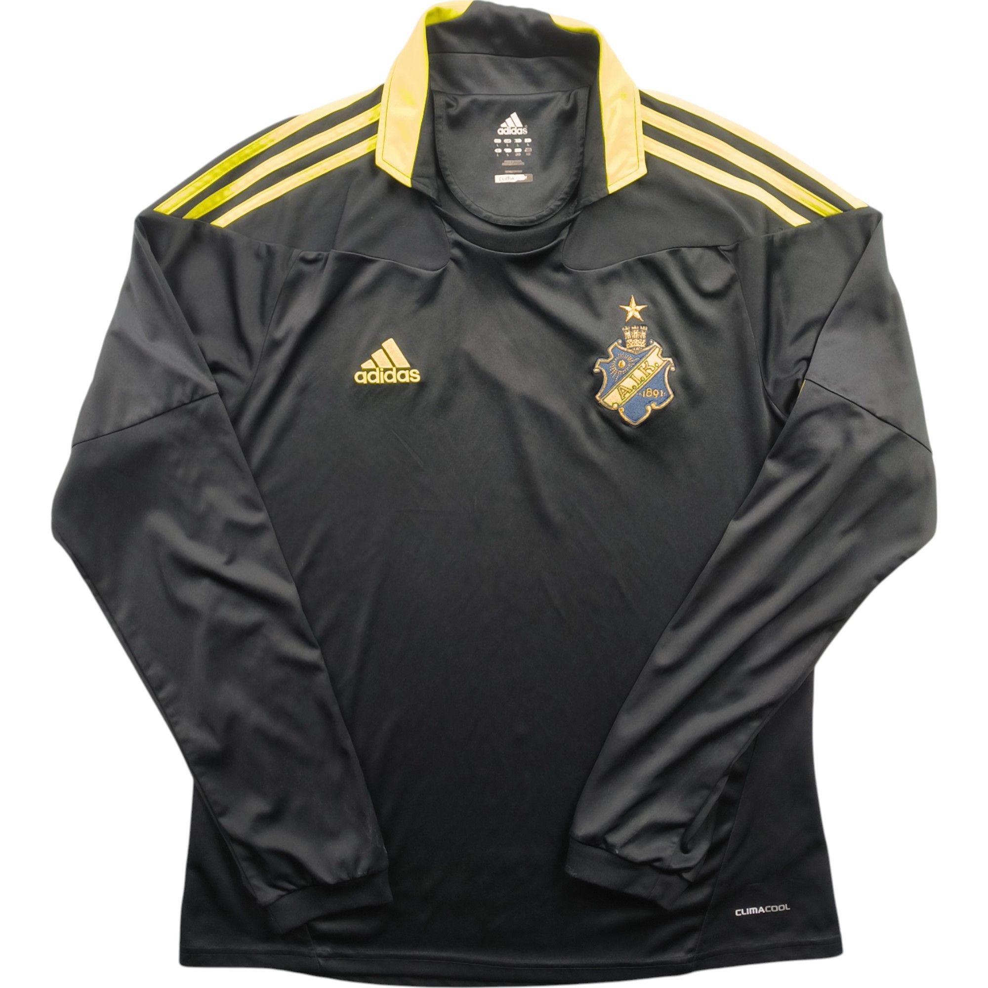 Adidas AIK Stockholm 2010-12 Adidas home LS football jersey size L Size US L / EU 52-54 / 3 - 1 Thumbnail