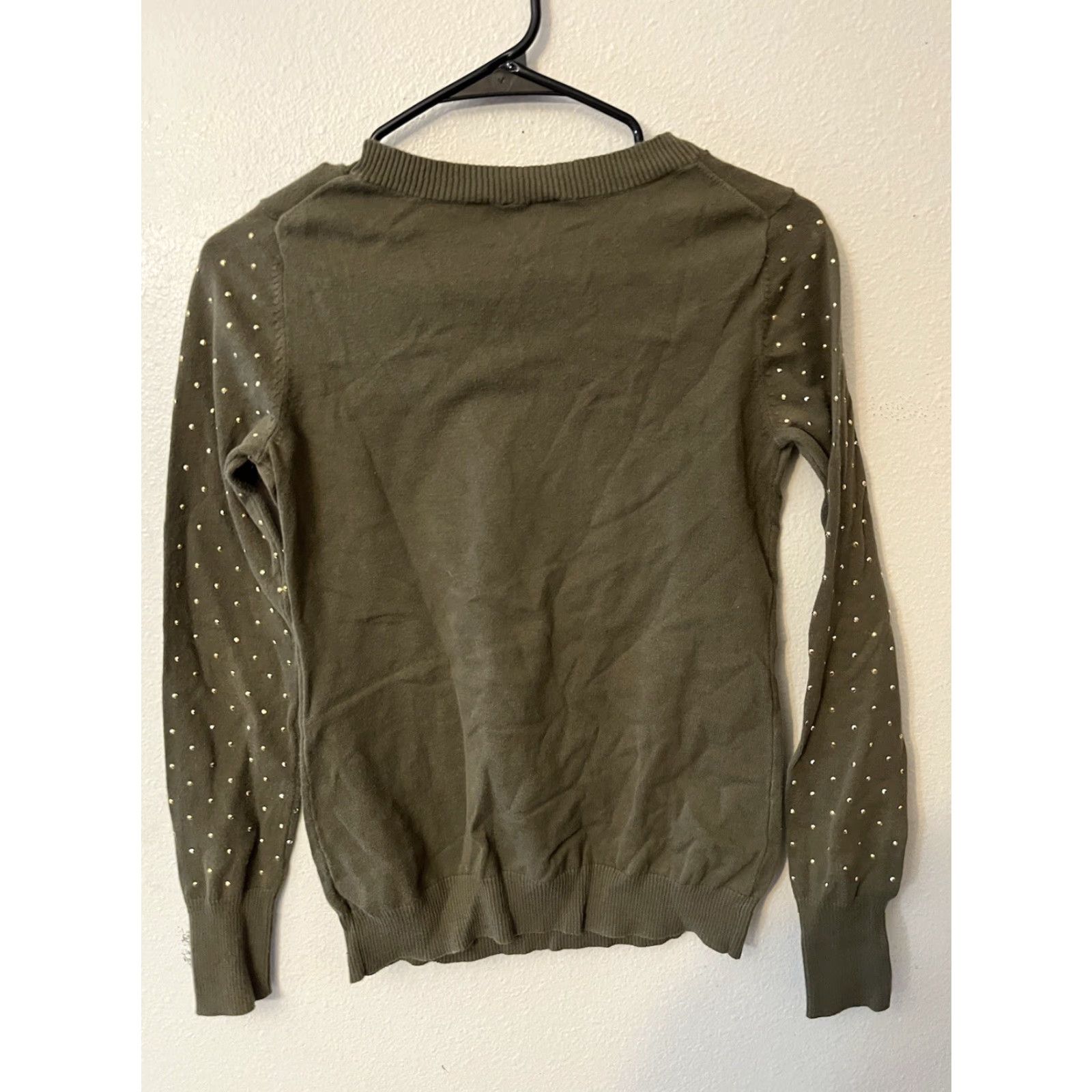 Express Express Pullover Womens Sweater Long Sleeve Round Neck Knit Size S Brown Size S / US 4 / IT 40 - 2 Thumbnail