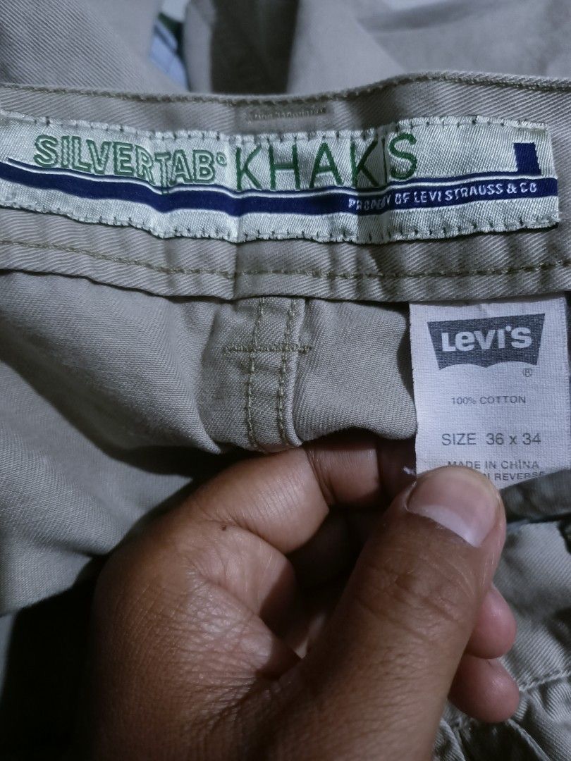 Levi's Levi’s SilverTab Baggy Cargo Pants Size US 36 / EU 52 - 9 Thumbnail