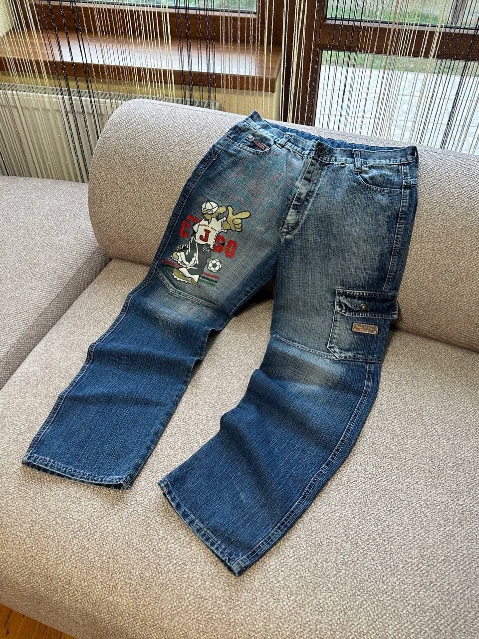 Jean × Vintage Vintage Jnco style Rap Jeans Size US 28 / EU 44 - 1 Thumbnail