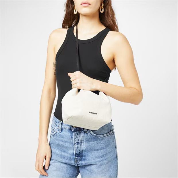 Jacquemus o1g2r1mq1024 Size: OS / Shoulder Bag in White & Black Size ONE SIZE - 4 Thumbnail