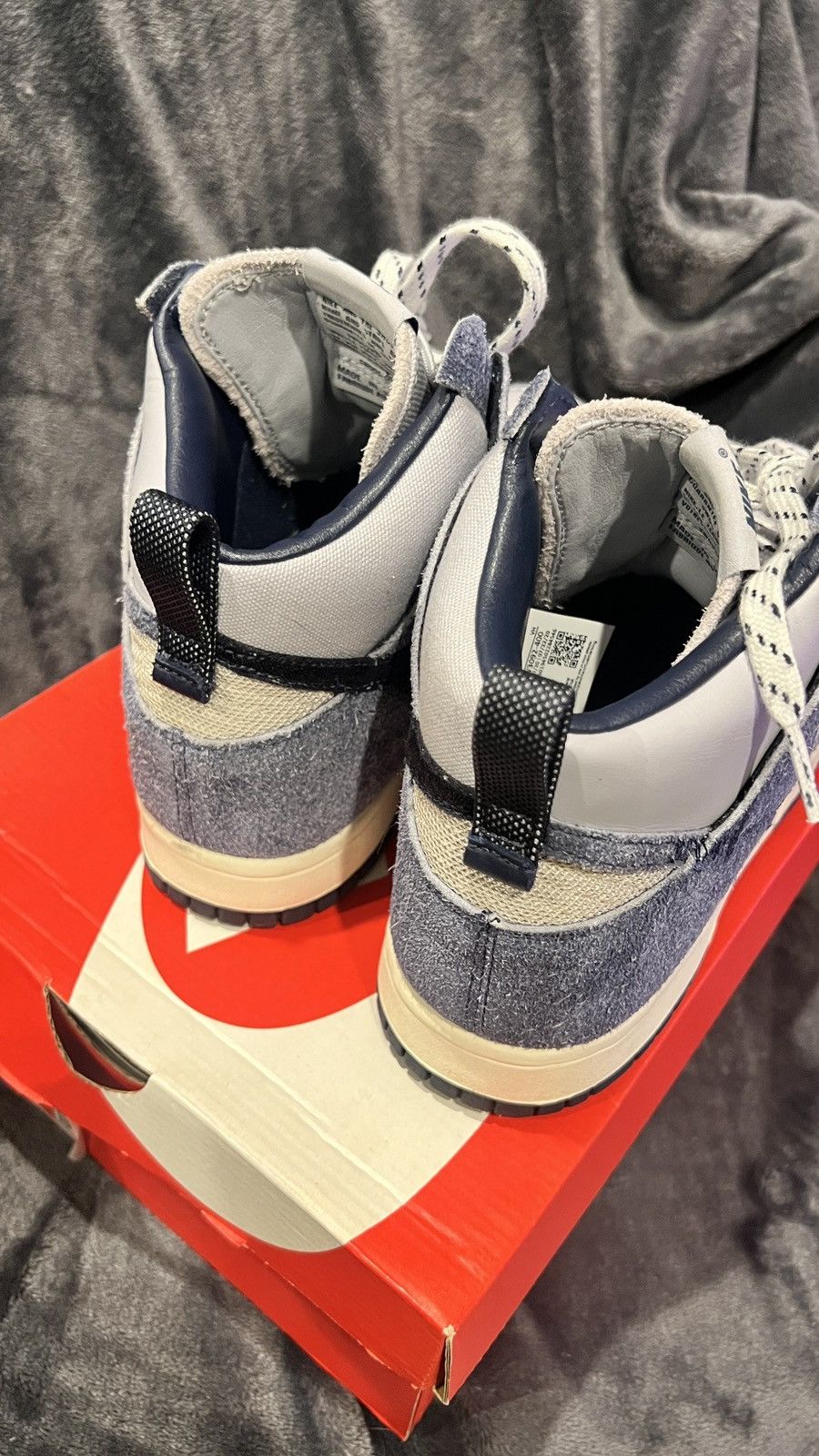 Nike × Notre Notre x Nike Dunk High “Midnight Navy” Size US 8.5 / EU 41-42 - 4 Thumbnail