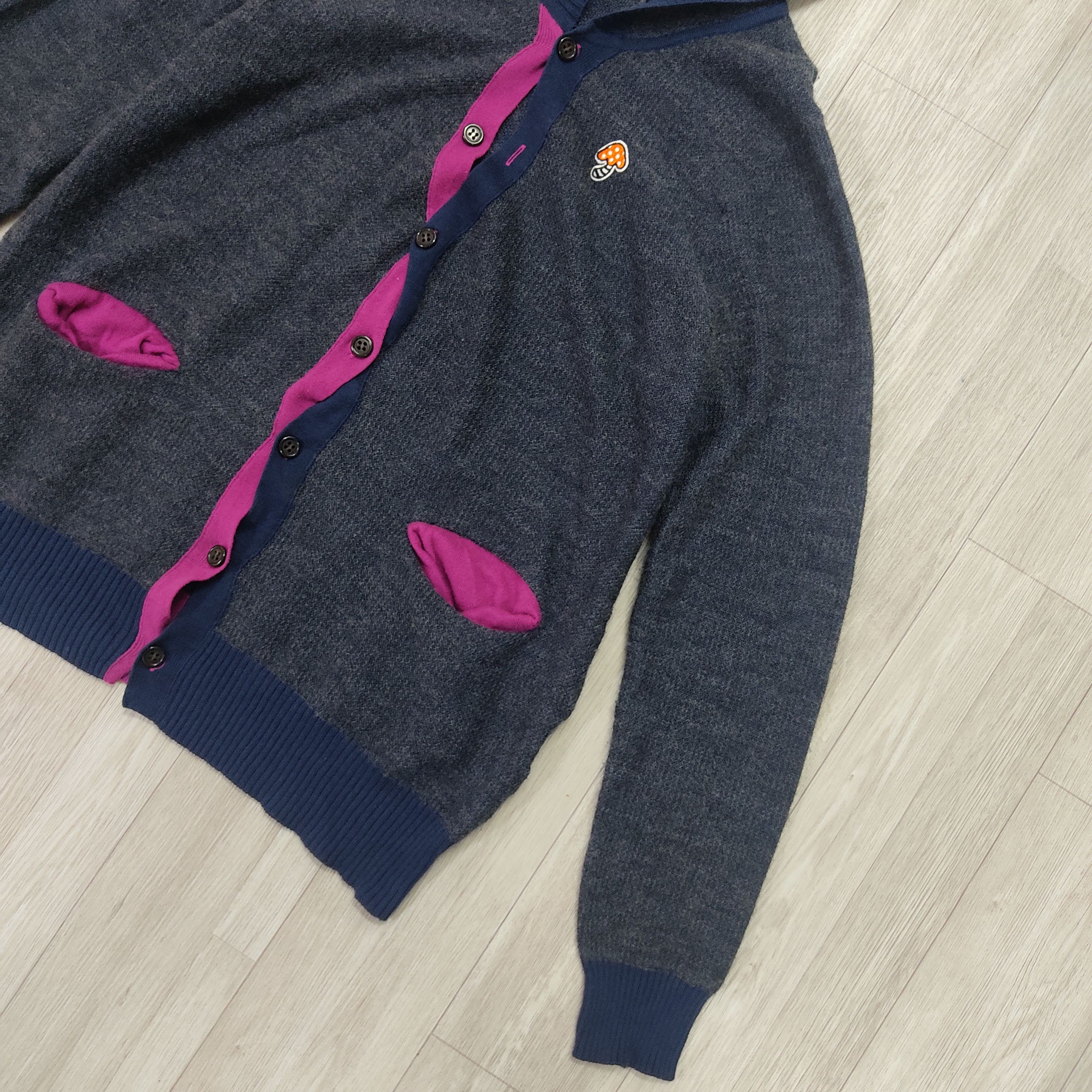 Frapbois FRAPBOIS by Issey Miyake Half Wool Hooded Cardigan Size M / US 6-8 / IT 42-44 - 13 Thumbnail