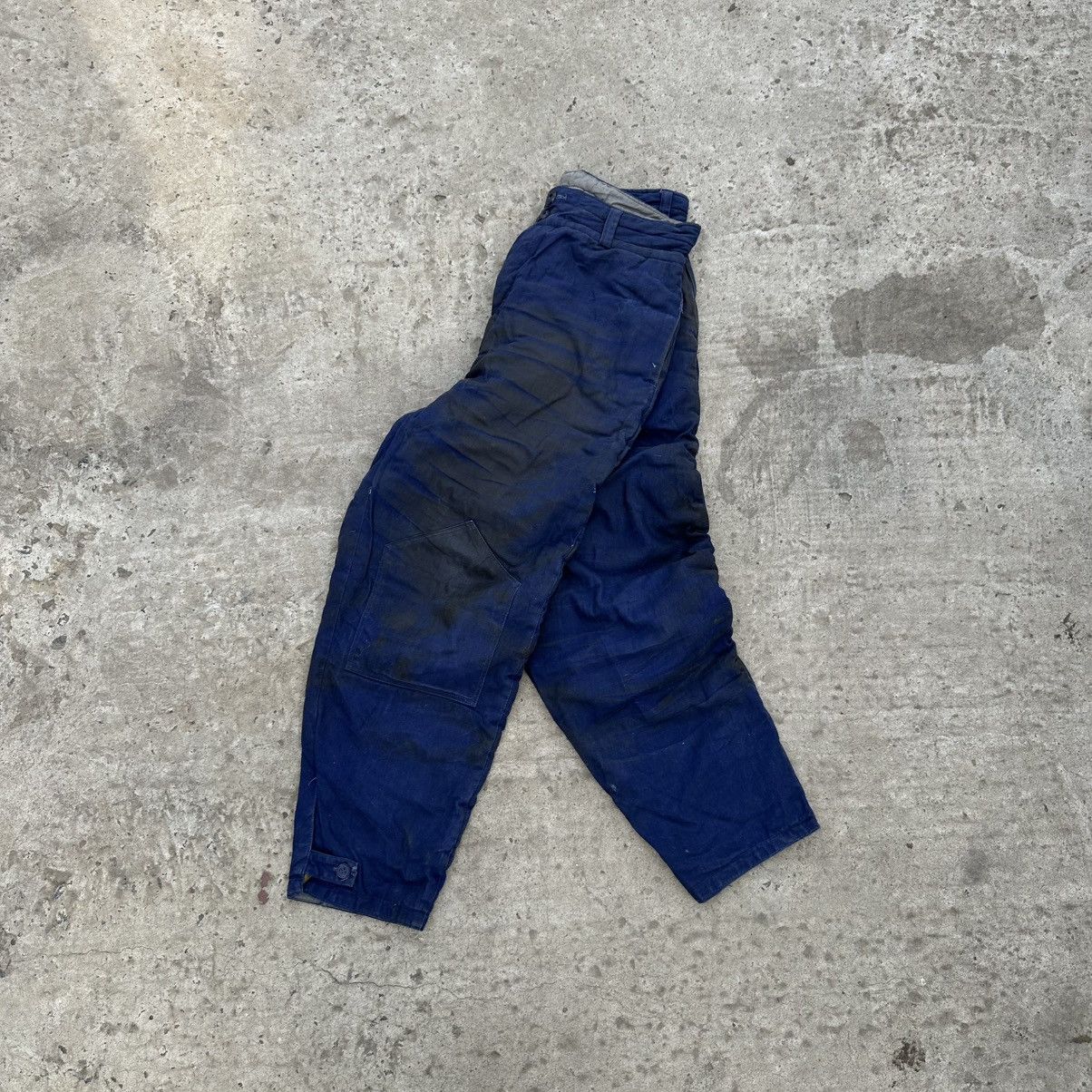 Japanese Brand Vintage USSR Work Wear Pants 70s-80s Trashed Baggy Size US 32 / EU 48 - 3 Thumbnail