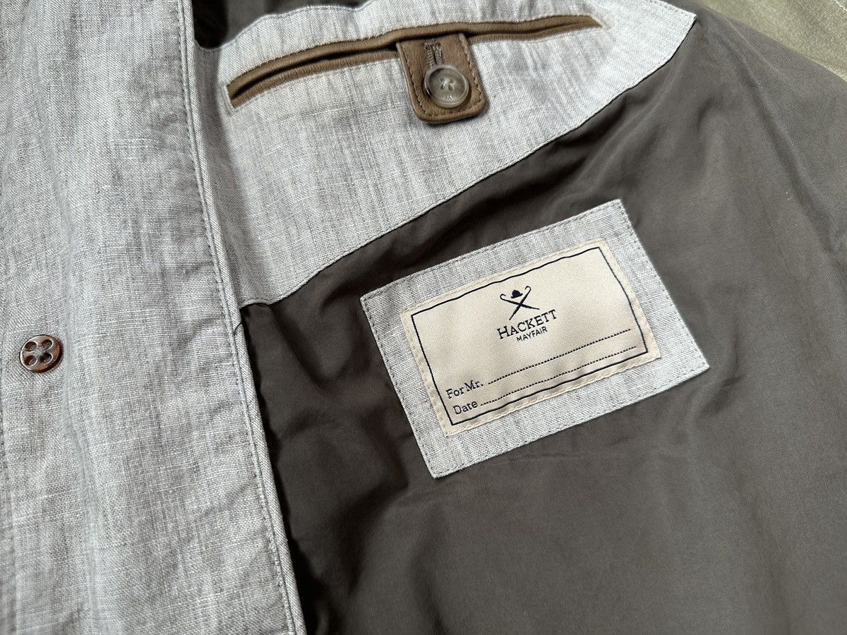 Hackett HACKETT MAYFAIR Storm System Linen Field Jacket Men’s XL Size US XL / EU 56 / 4 - 13 Thumbnail