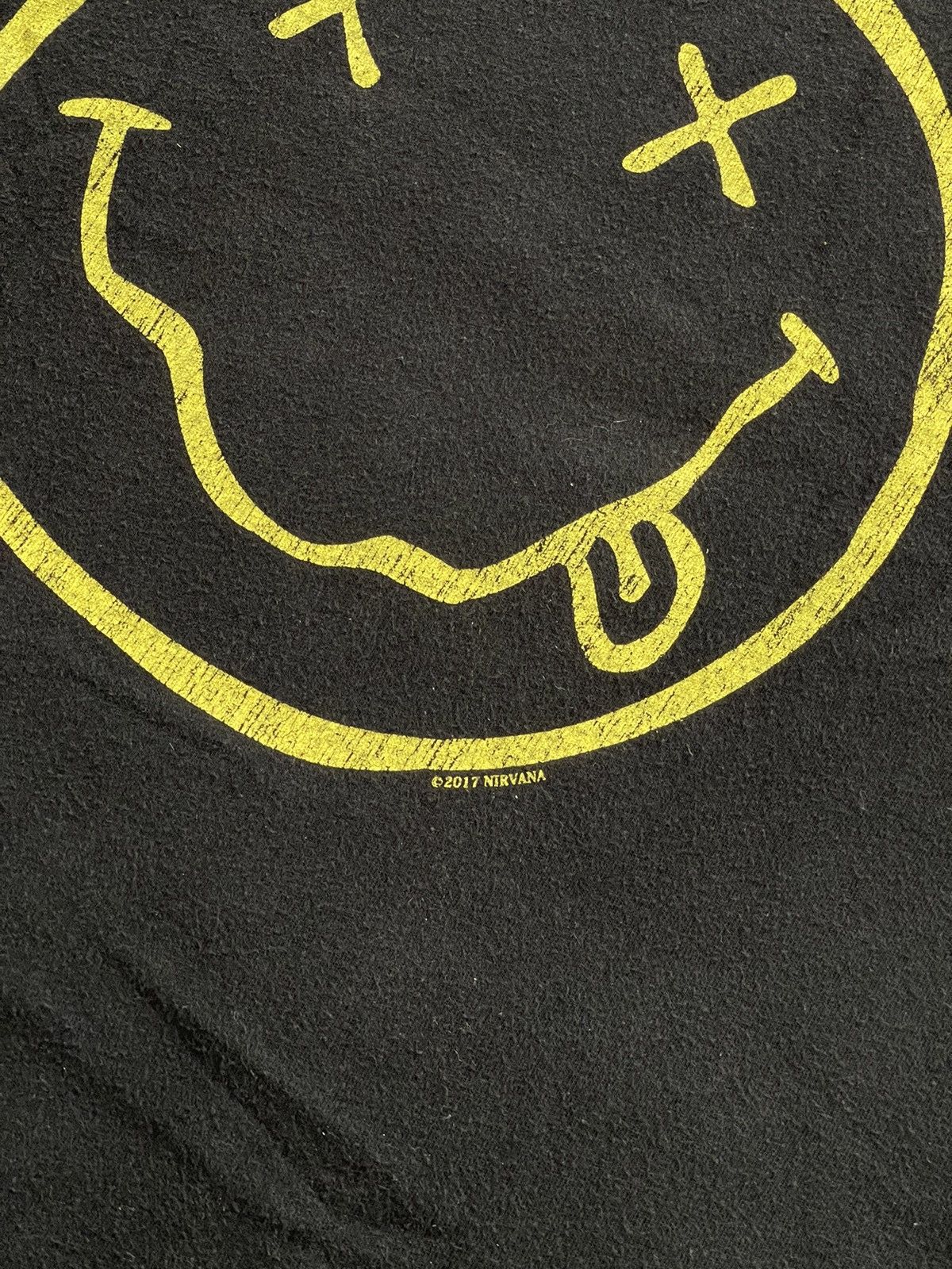 Band Tees × Nirvana Y2k Nirvana Smile Band Tees Size US L / EU 52-54 / 3 - 5 Thumbnail
