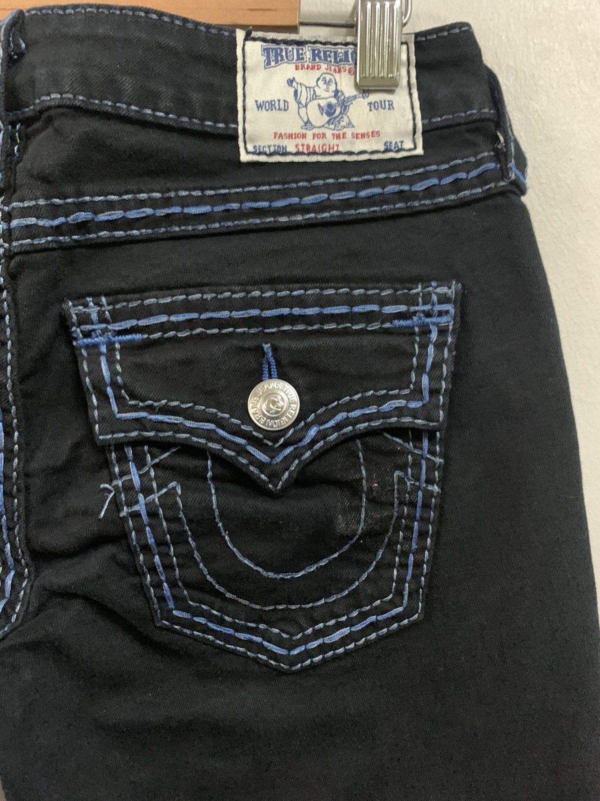 True Religion Made In USA True Religion Low Rise Jeans Like New Size US 27 - 15 Thumbnail