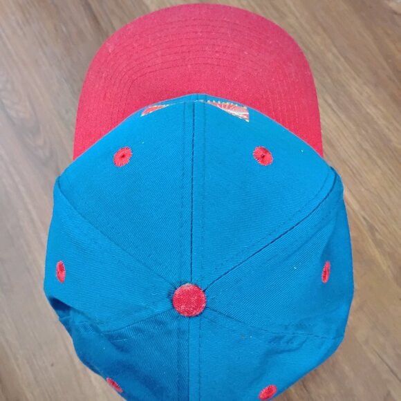 Other Deadstock Vintage Western Farm Service Two Tone Snap Hat Size ONE SIZE - 6 Thumbnail